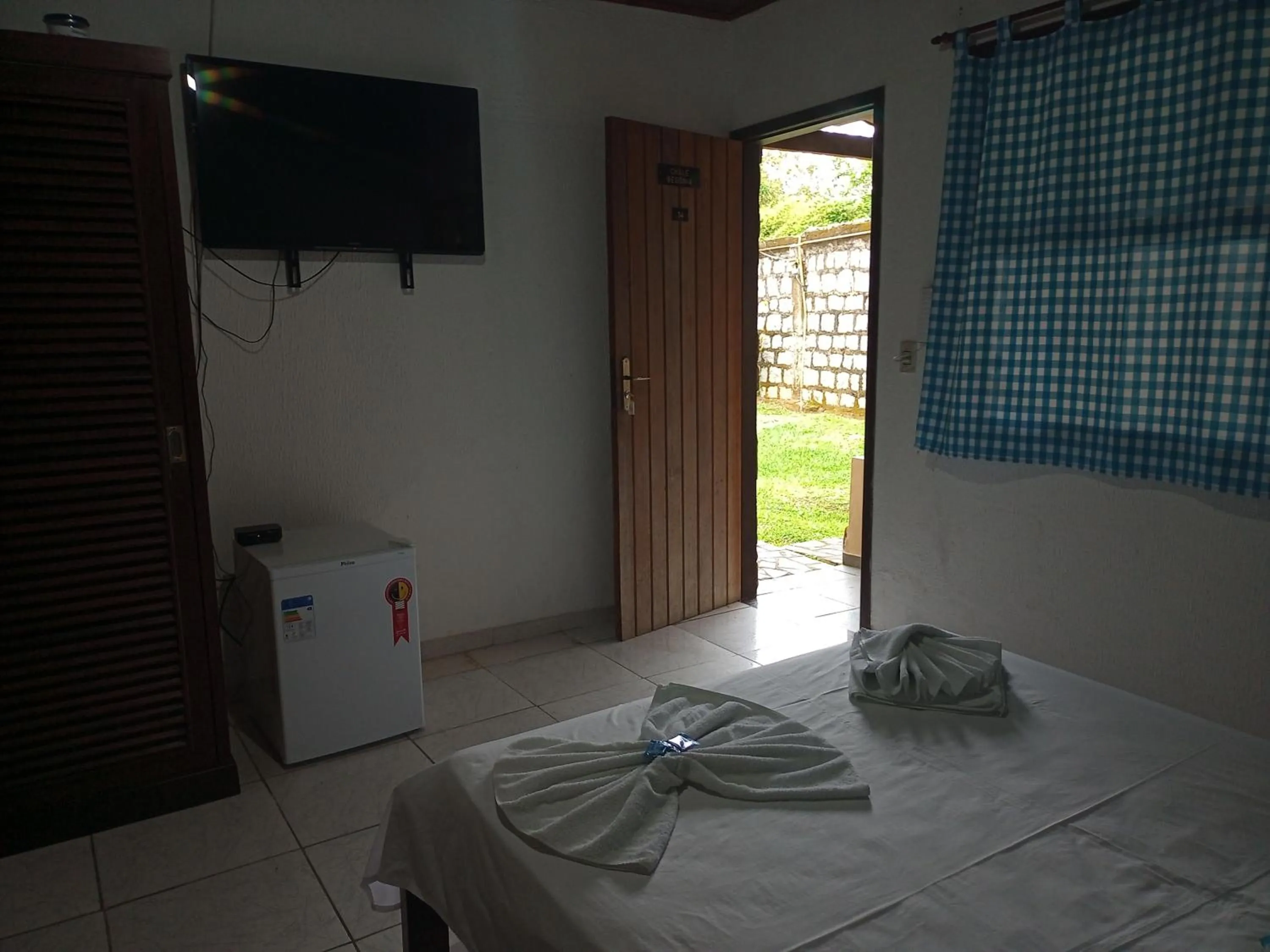 Bed in Pousada Nova Conquista