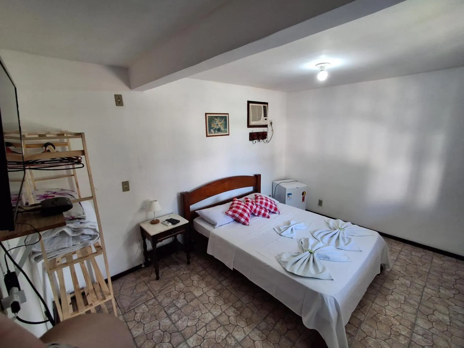 Bed in Pousada Nova Conquista