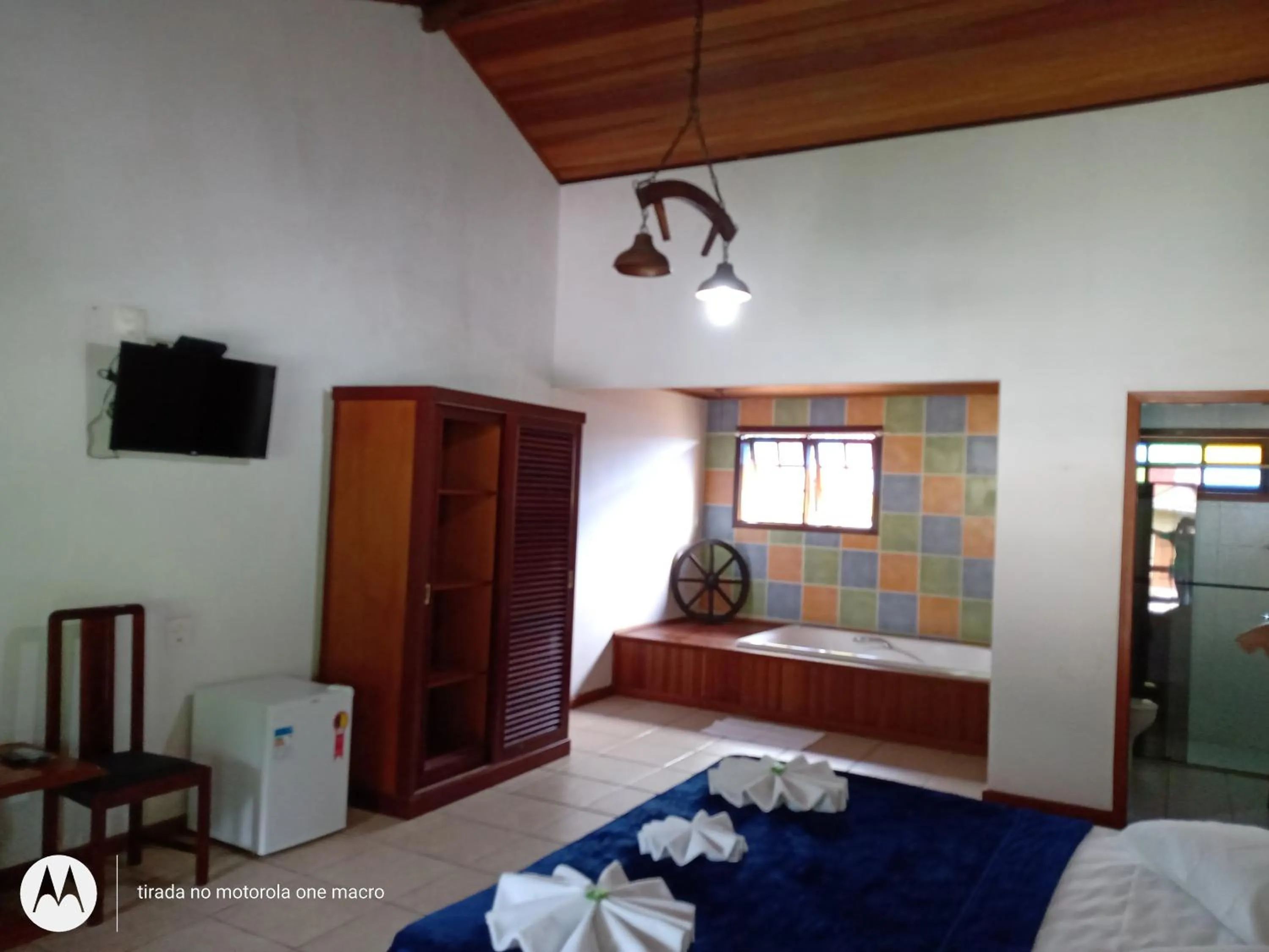 Bed in Pousada Nova Conquista