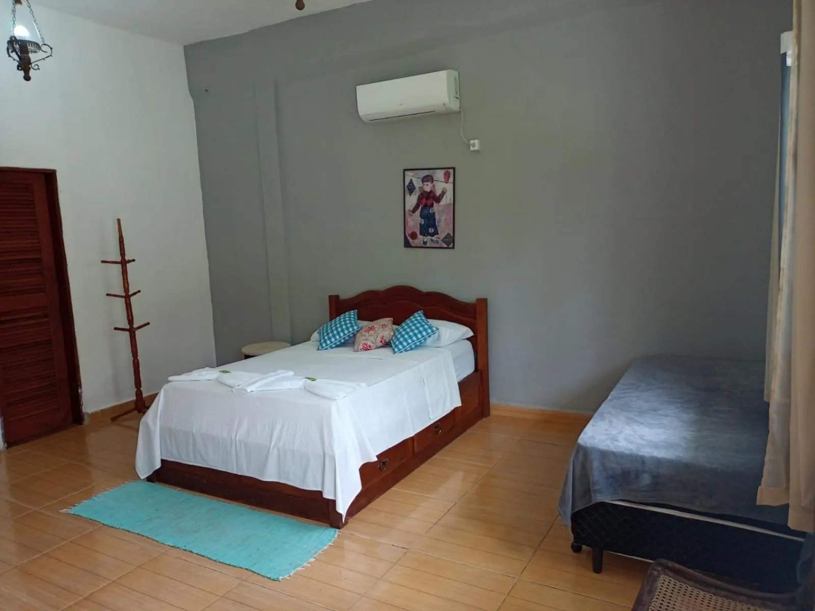 Bed in Pousada Nova Conquista