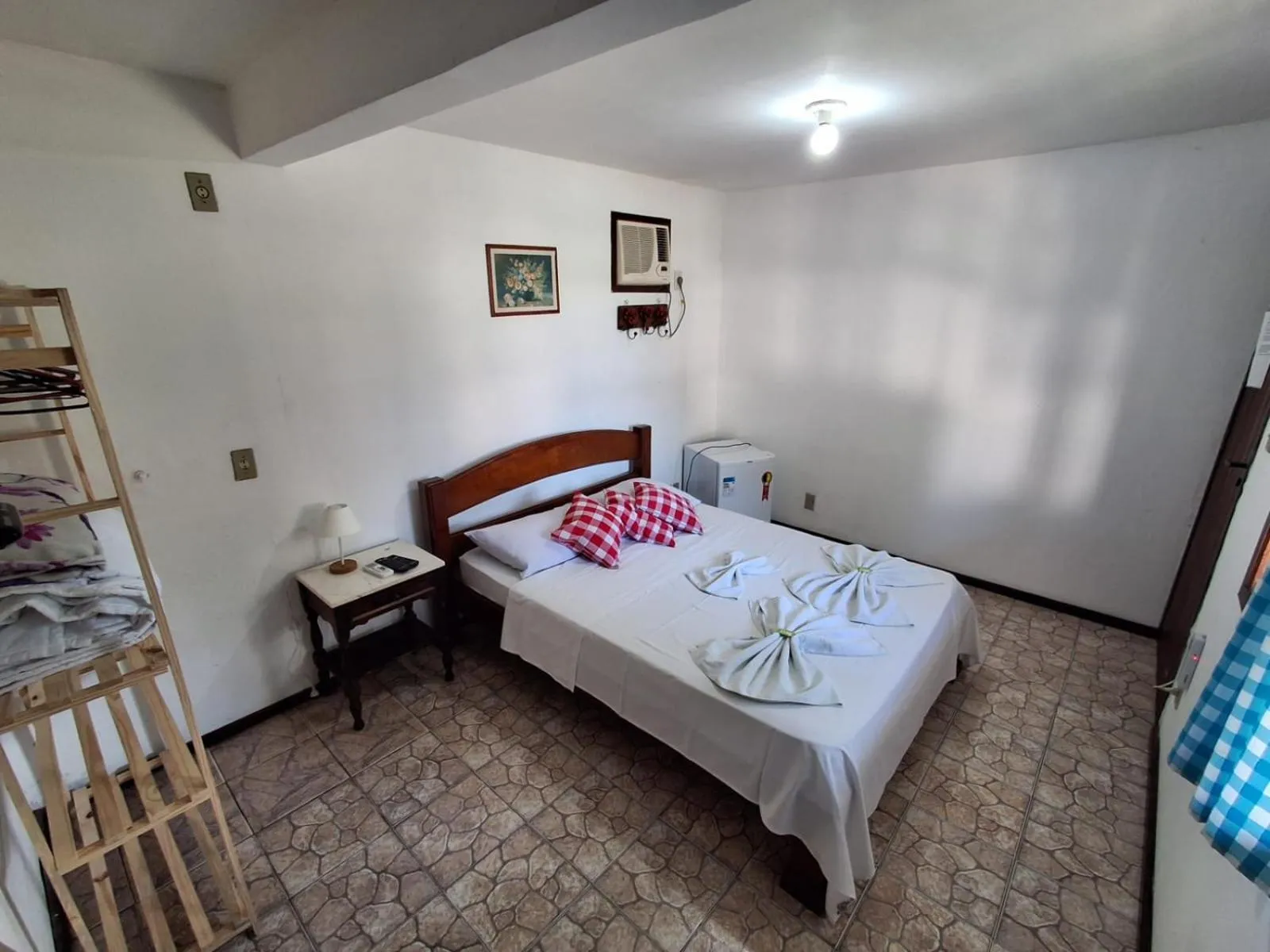 Bed in Pousada Nova Conquista