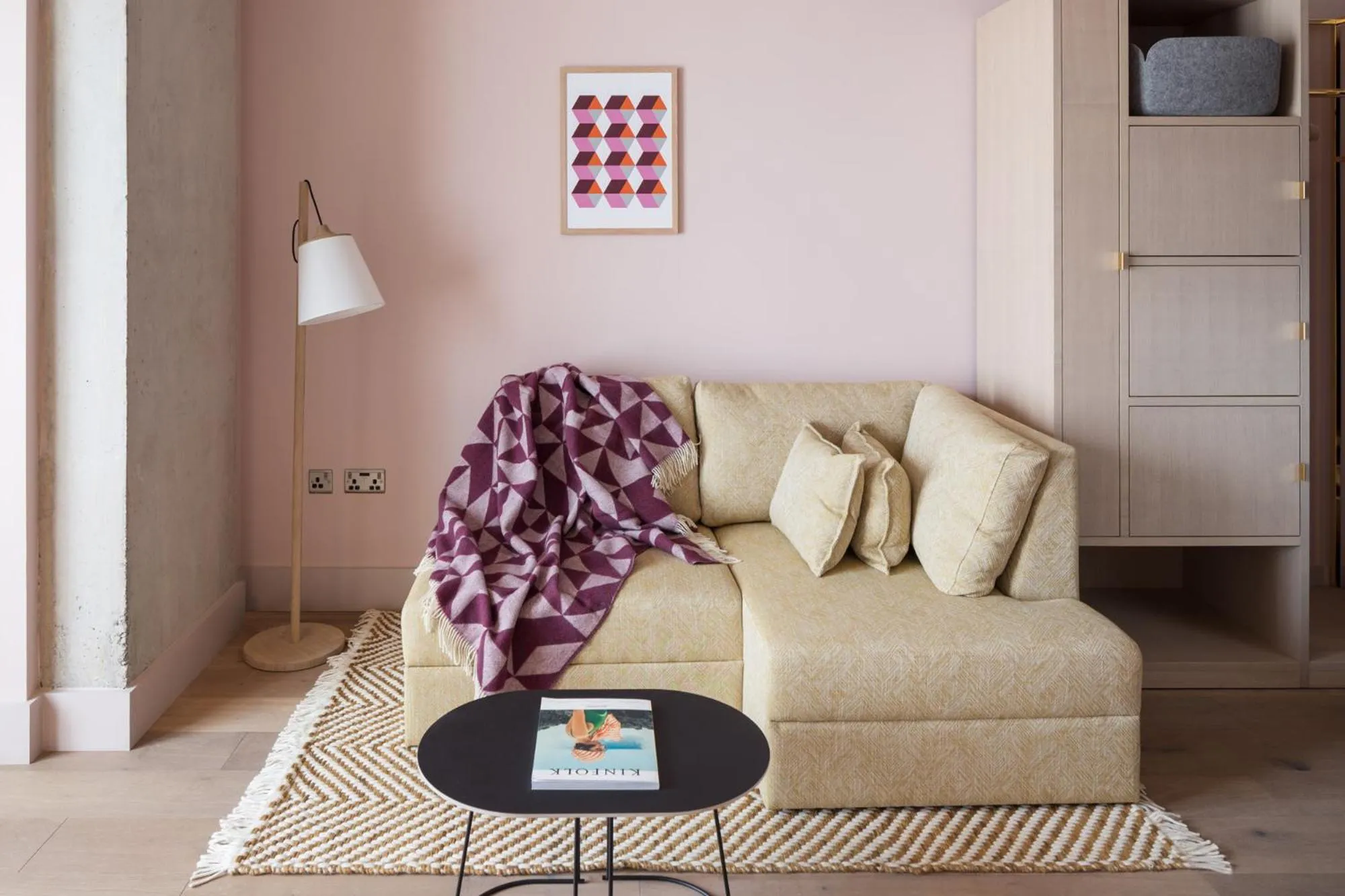 Living room in Zanzibar Locke