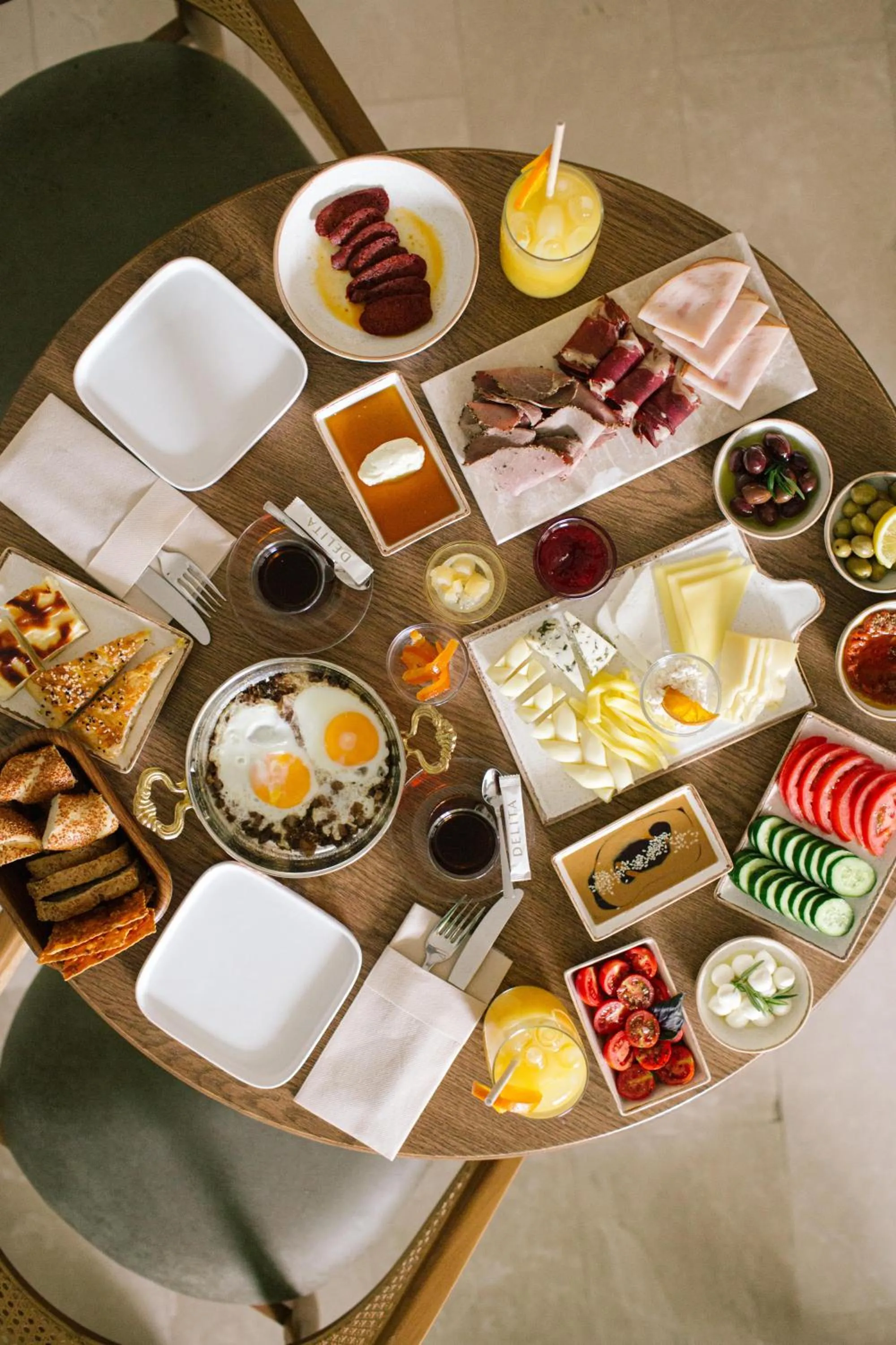 Breakfast in Delita City Hotel