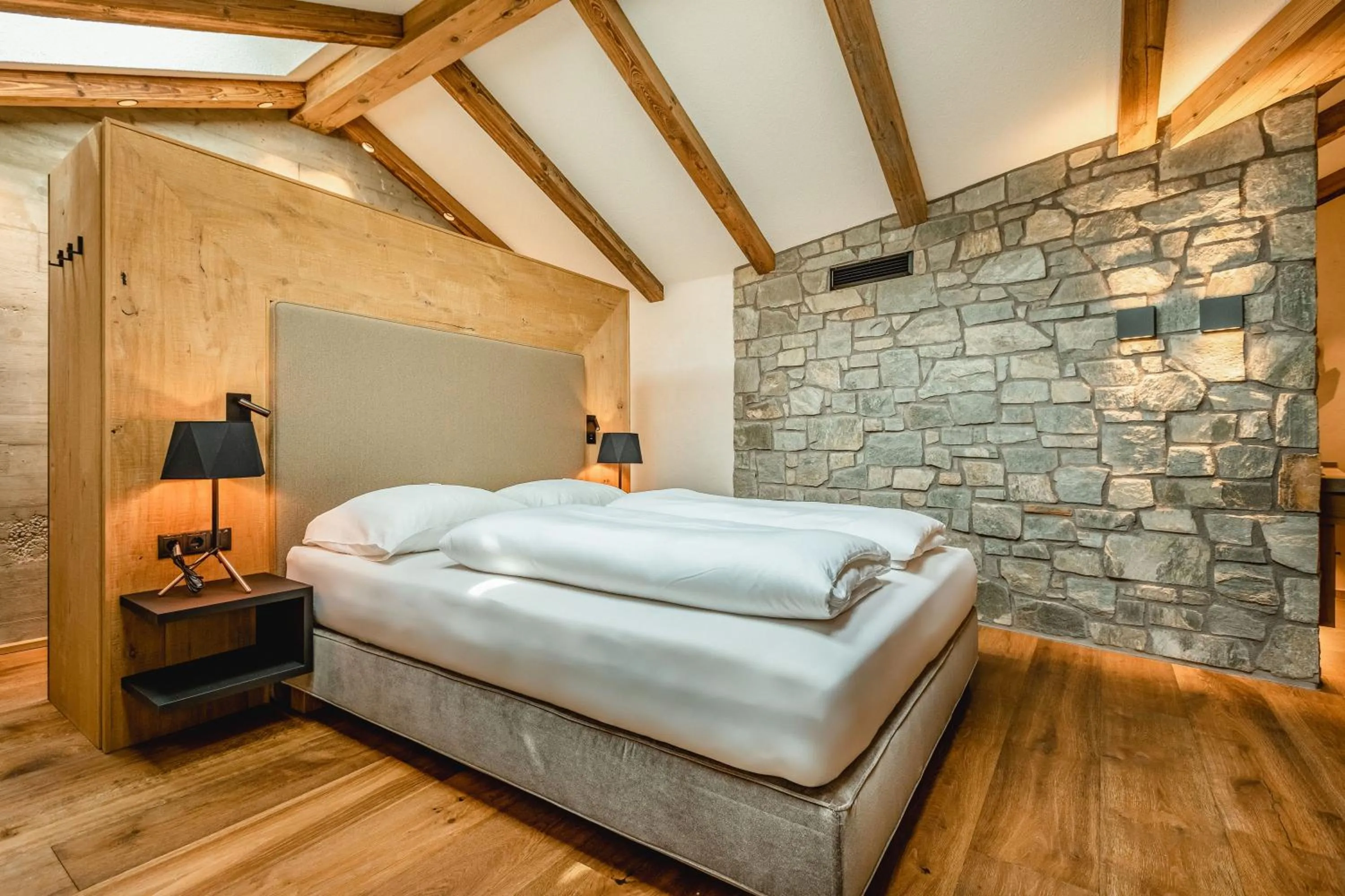 Bed in Apartmenthaus Wiesenhof