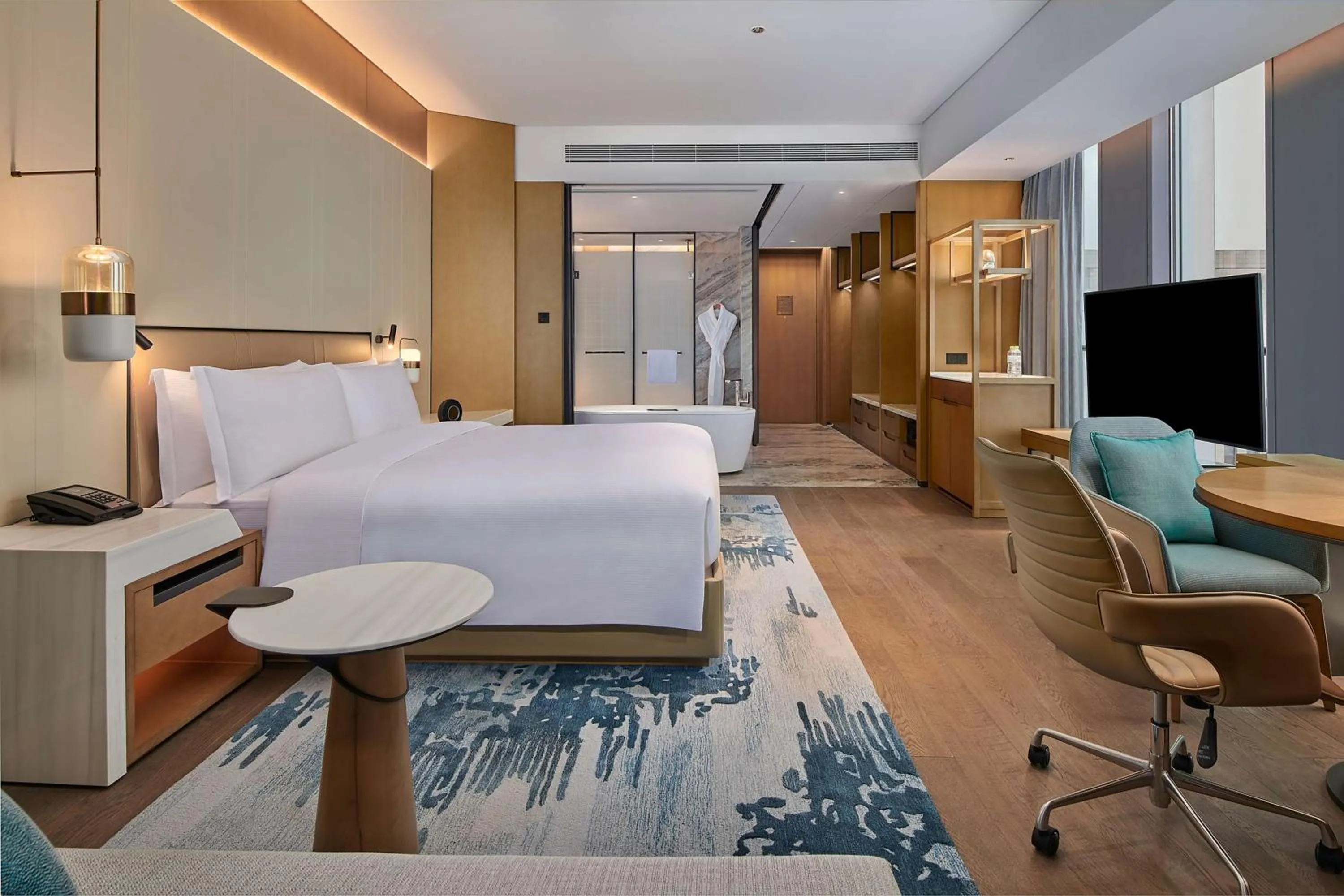 Bed in Hilton Chongqing Liangjiang New Area