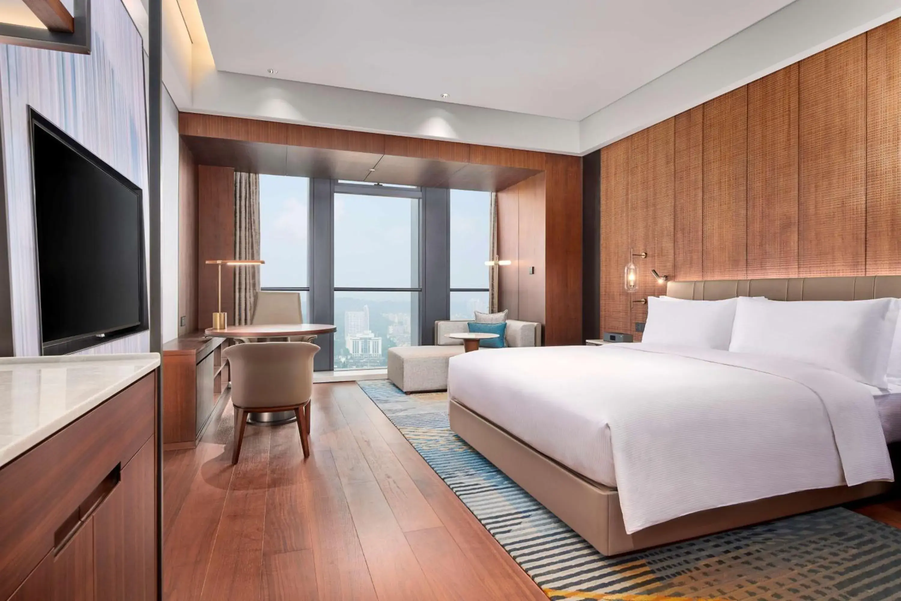 Executive King Room in Hilton Chongqing Liangjiang New Area Executive King Room in Hilton Chongqing Liangjiang New Area