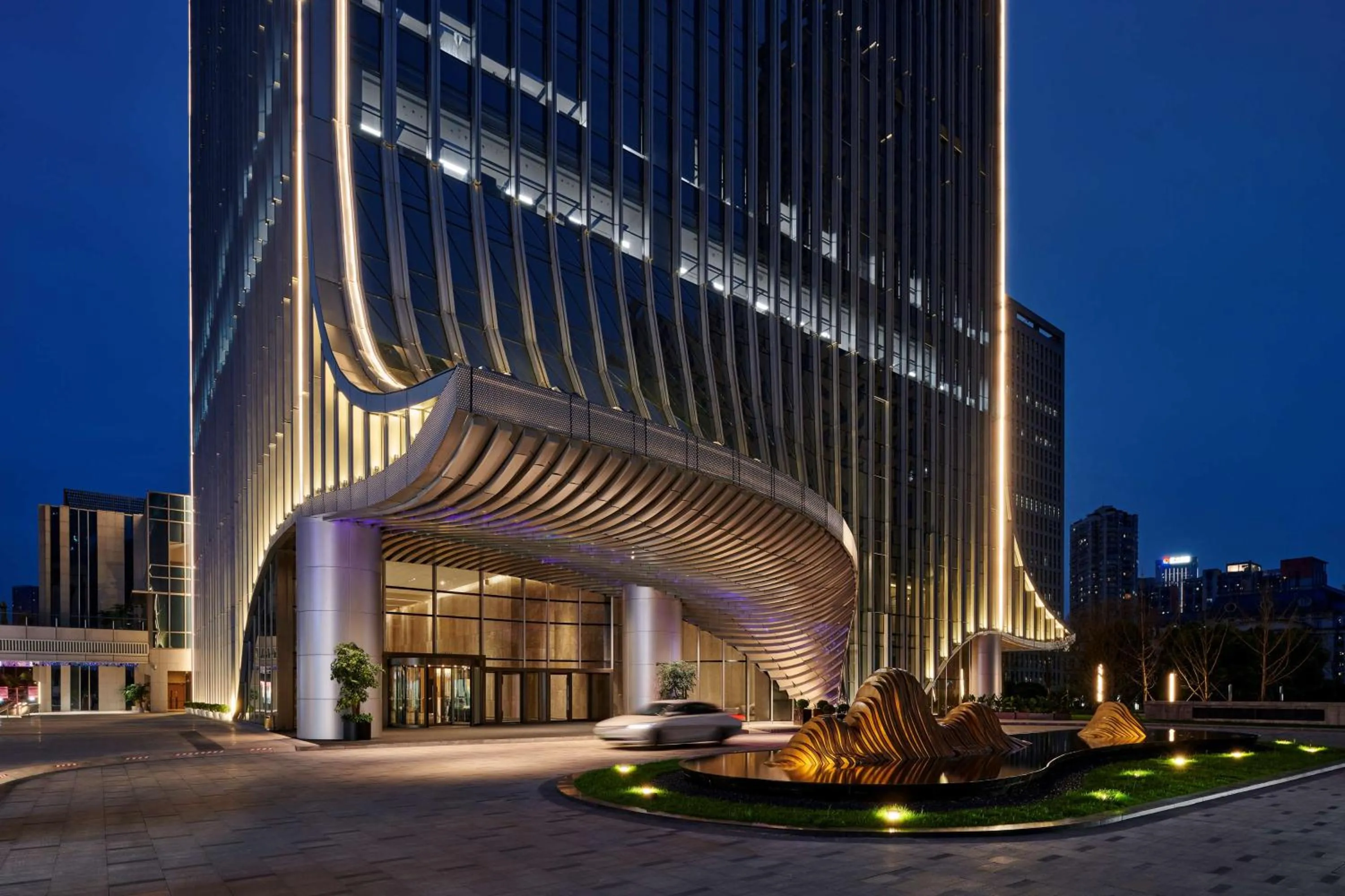 Property building in Hilton Chongqing Liangjiang New Area