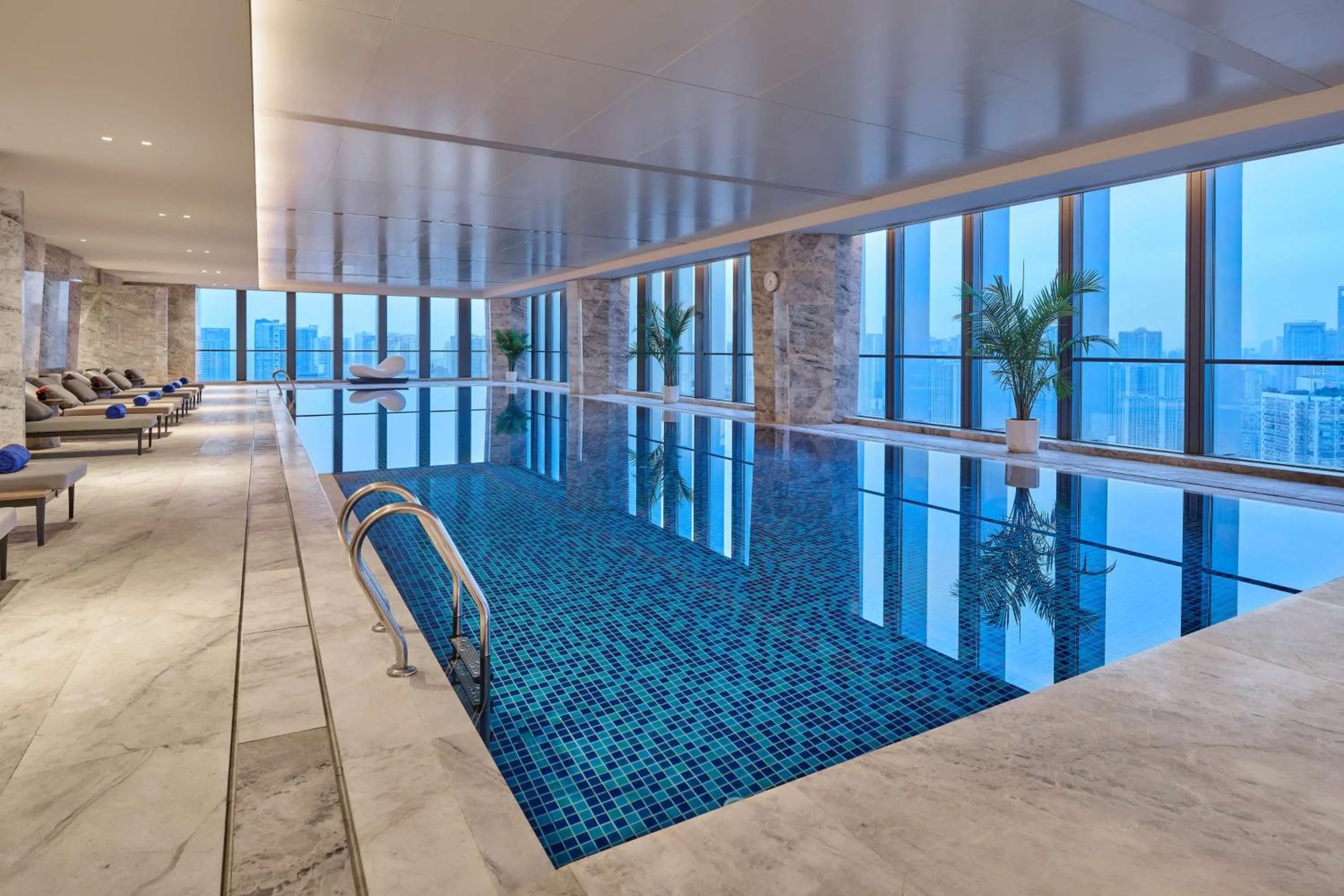 Pool view in Hilton Chongqing Liangjiang New Area