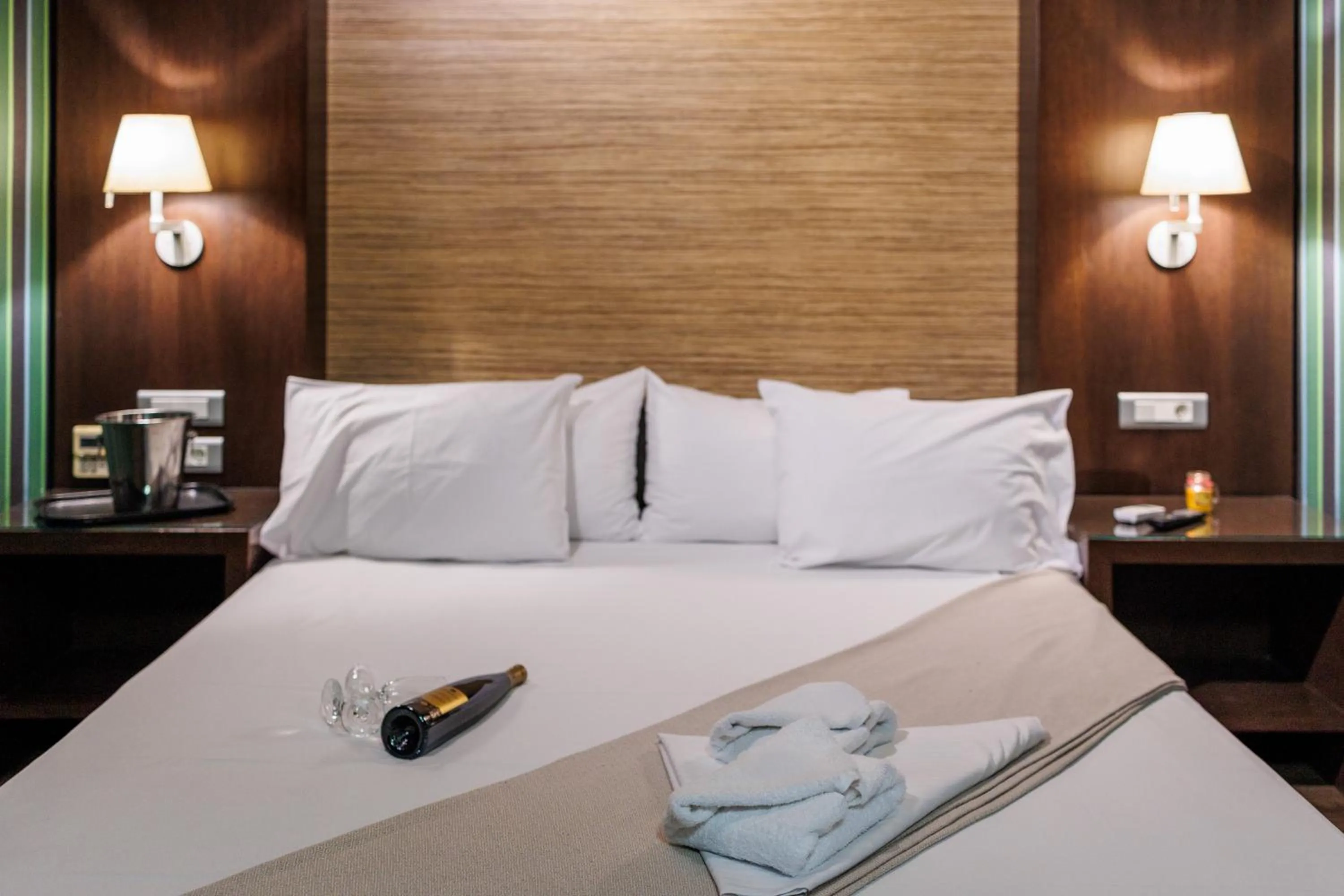 Bedroom, Bed in Aachen