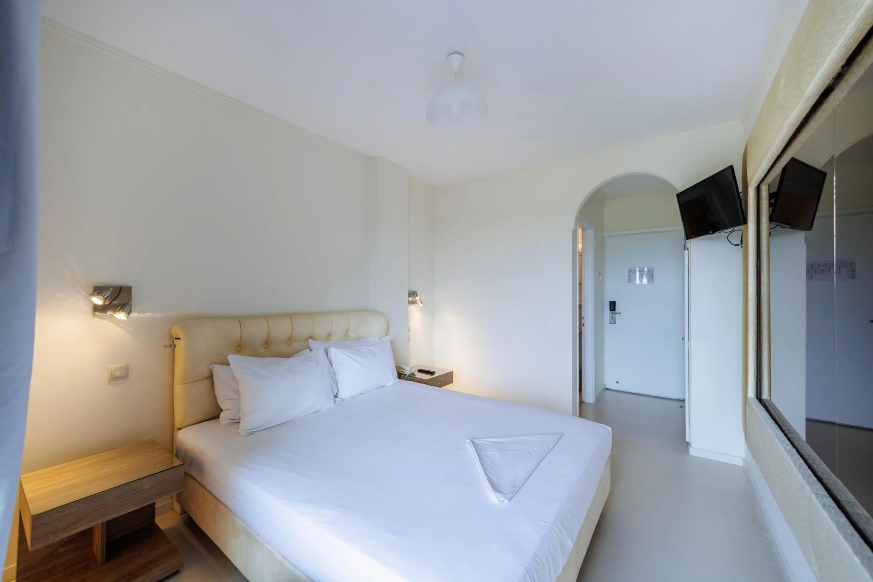 Bedroom, Bed in Aachen