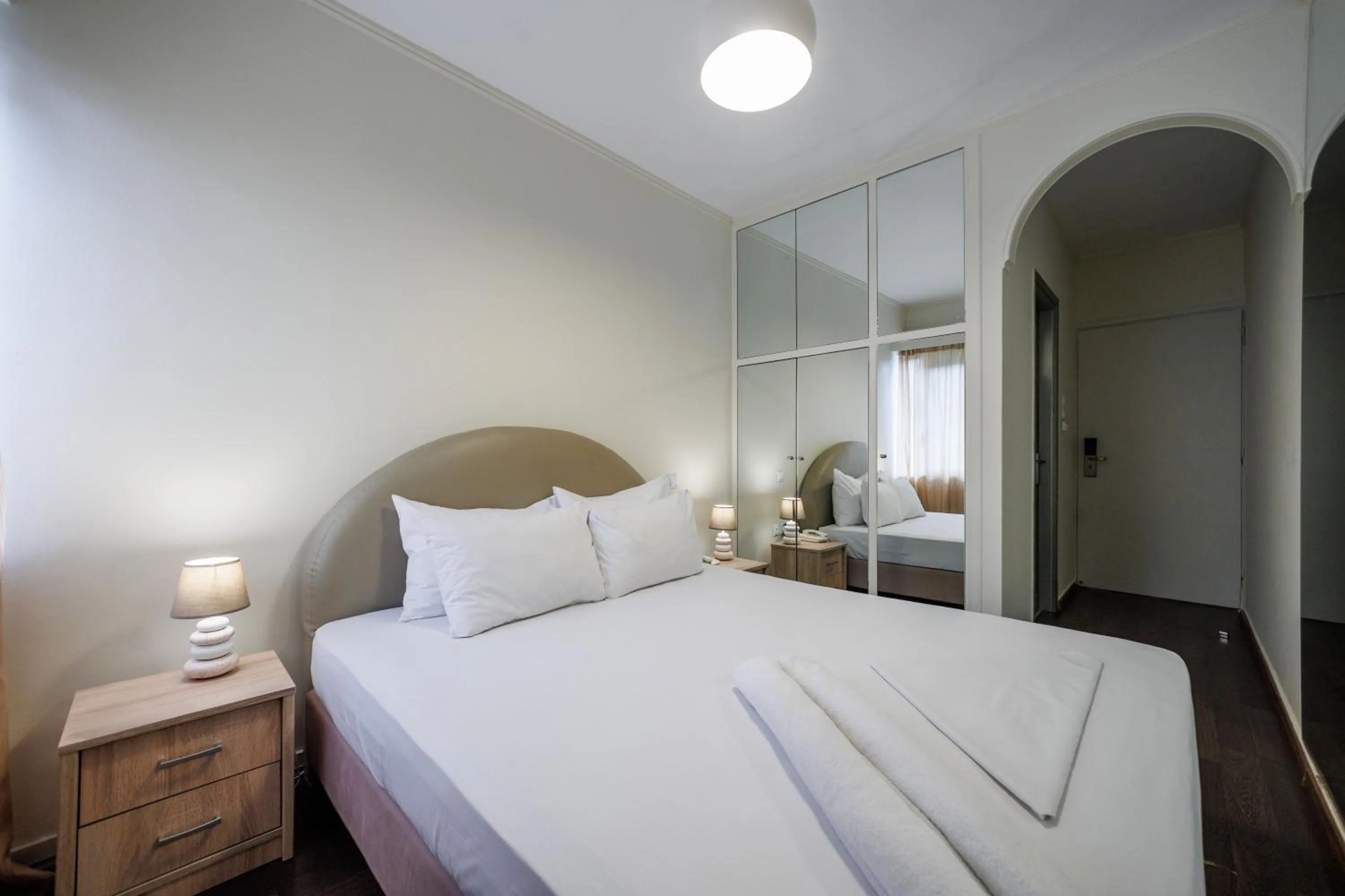 Bedroom, Bed in Aachen