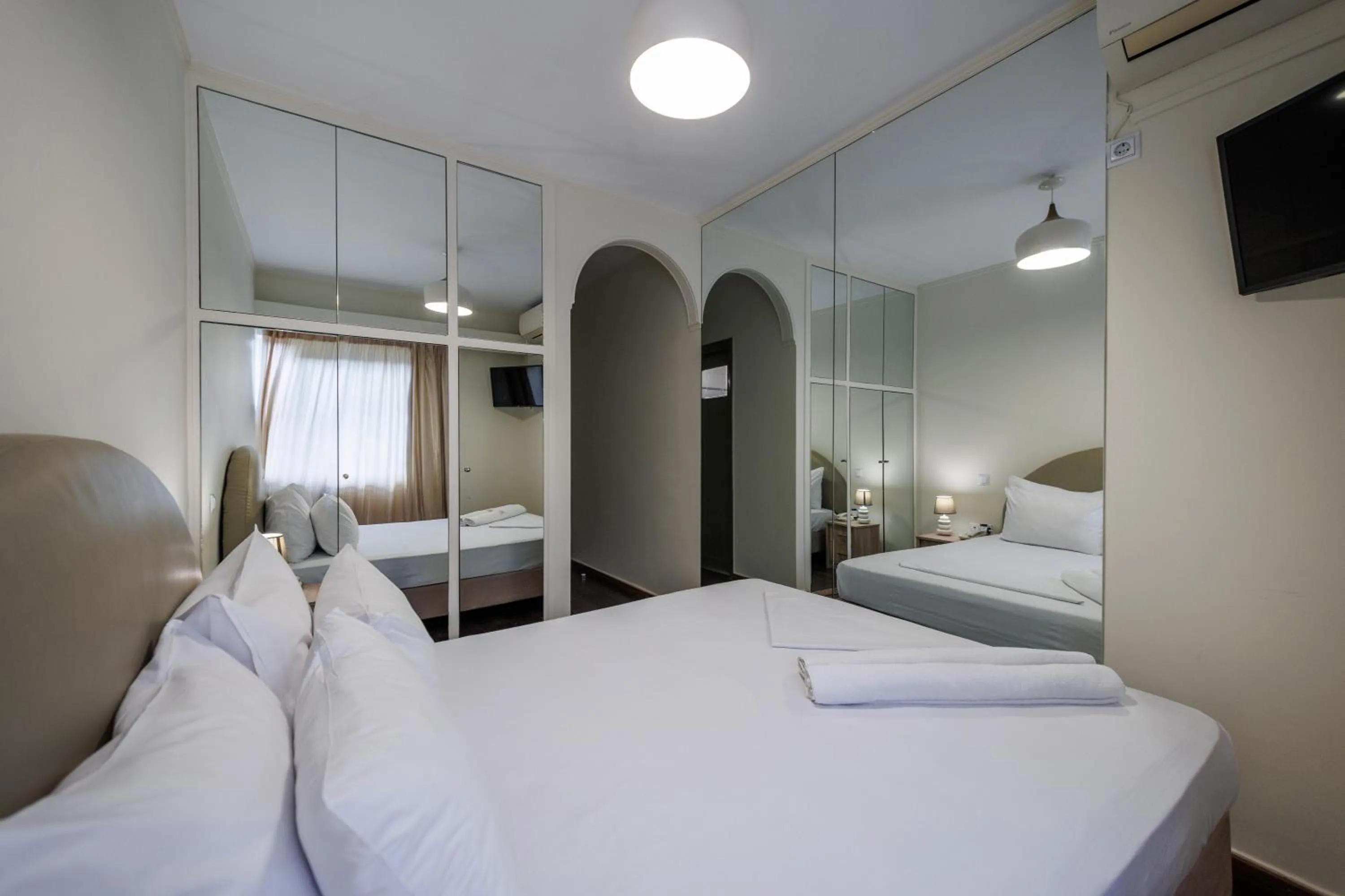 Bedroom, Bed in Aachen