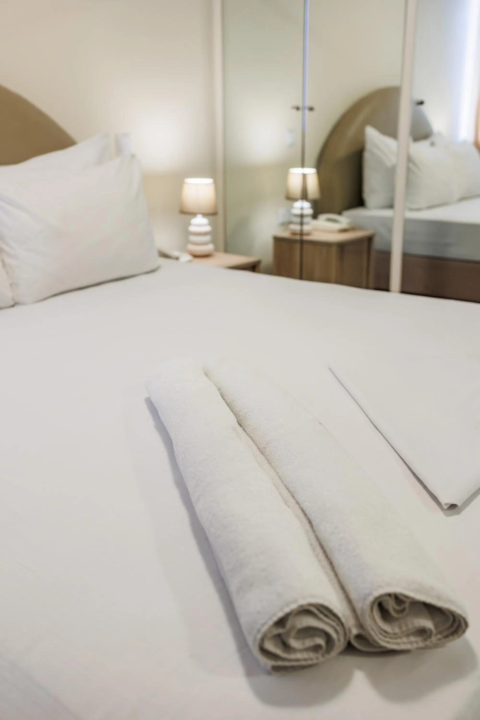 Bedroom, Bed in Aachen