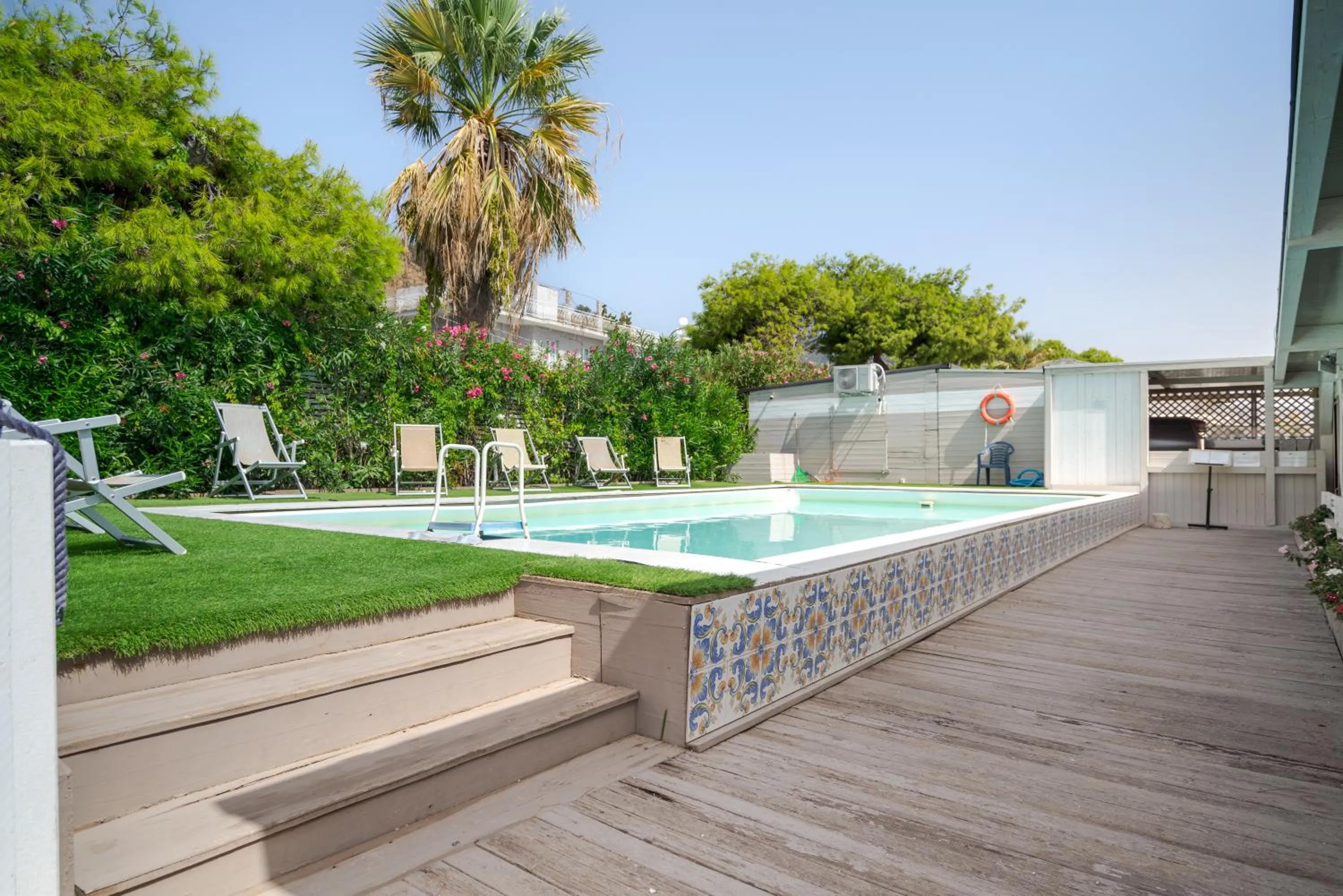 Swimming pool in Hotel Rivage Taormina