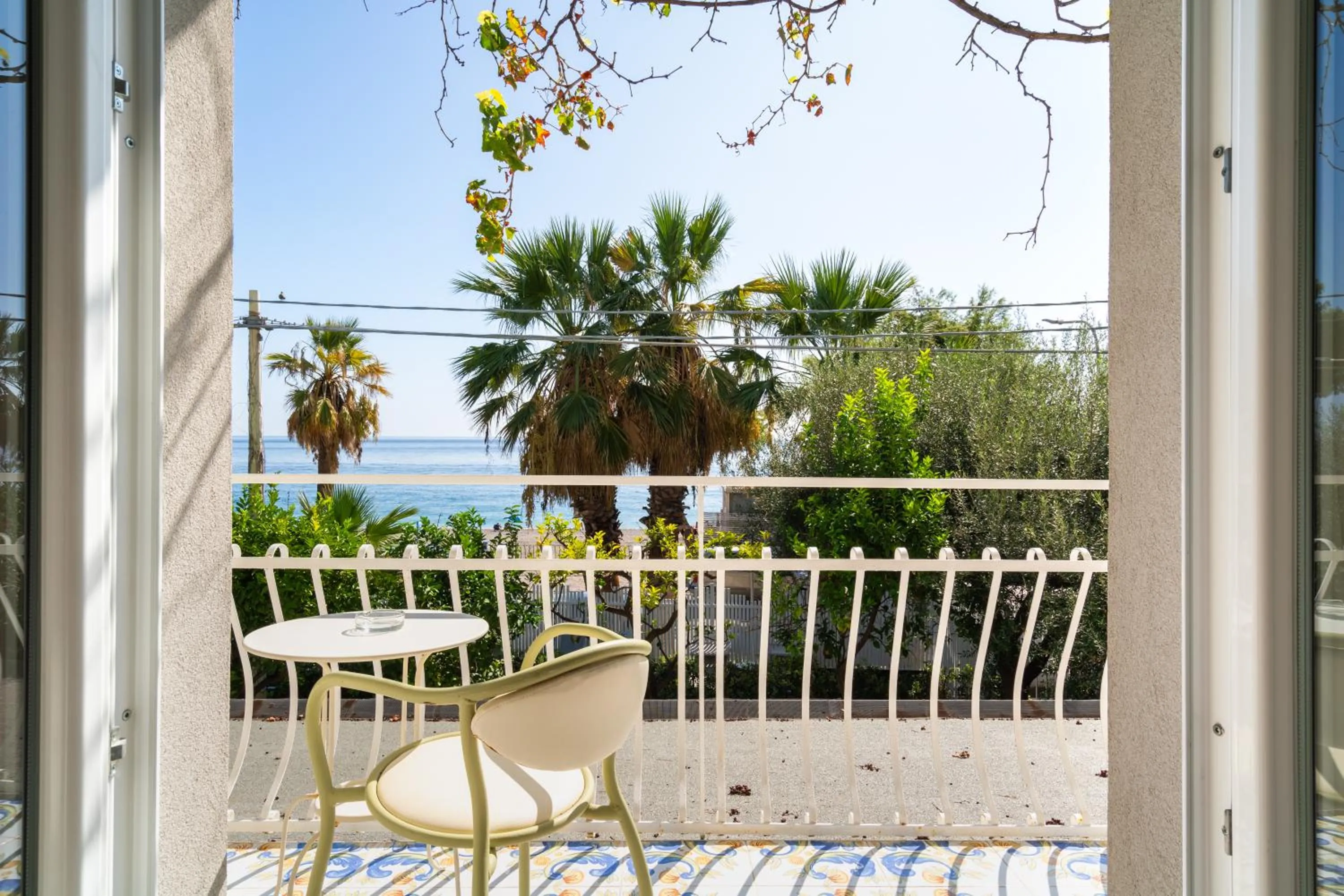 Balcony/Terrace in Hotel Rivage Taormina