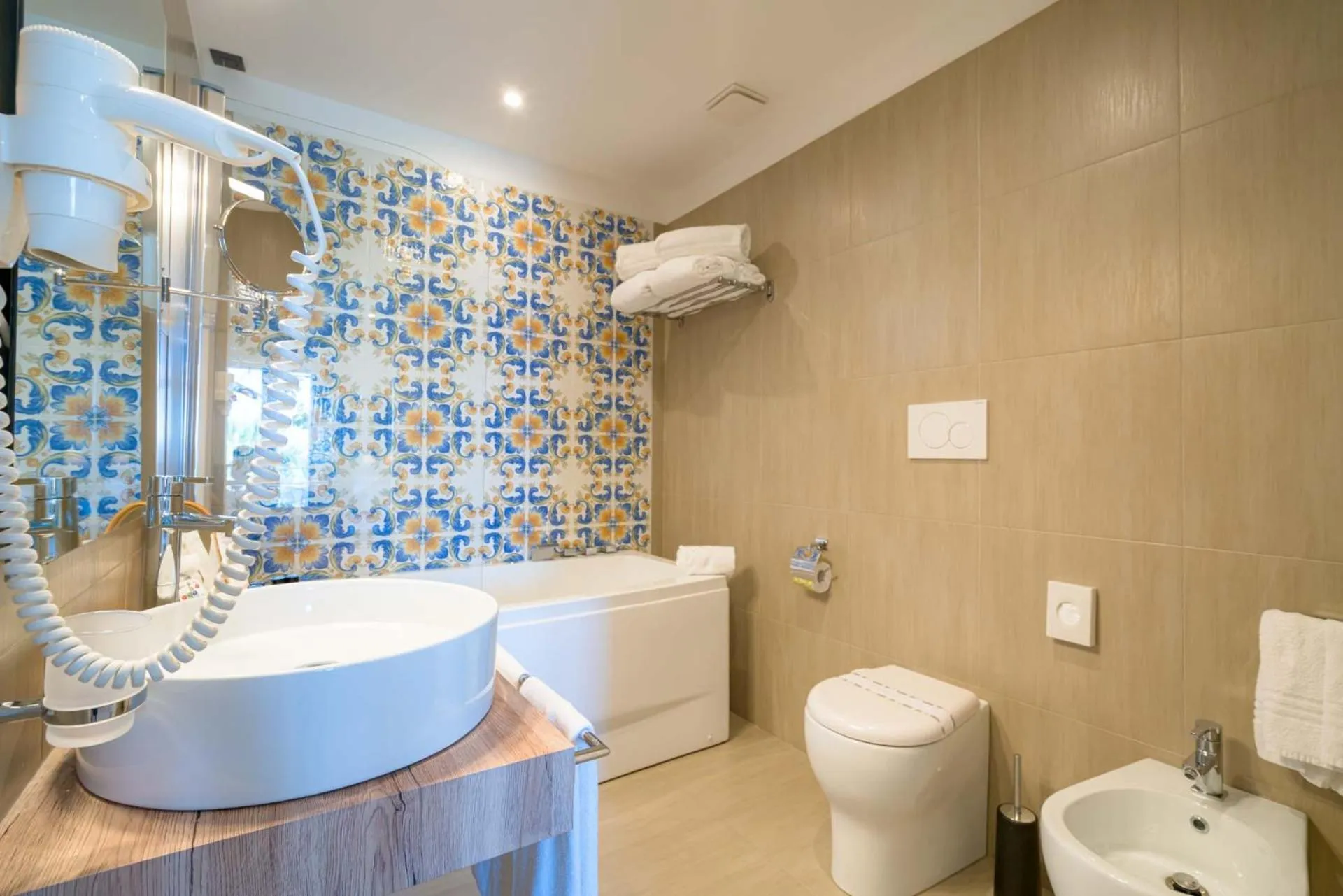 Bathroom in Hotel Rivage Taormina