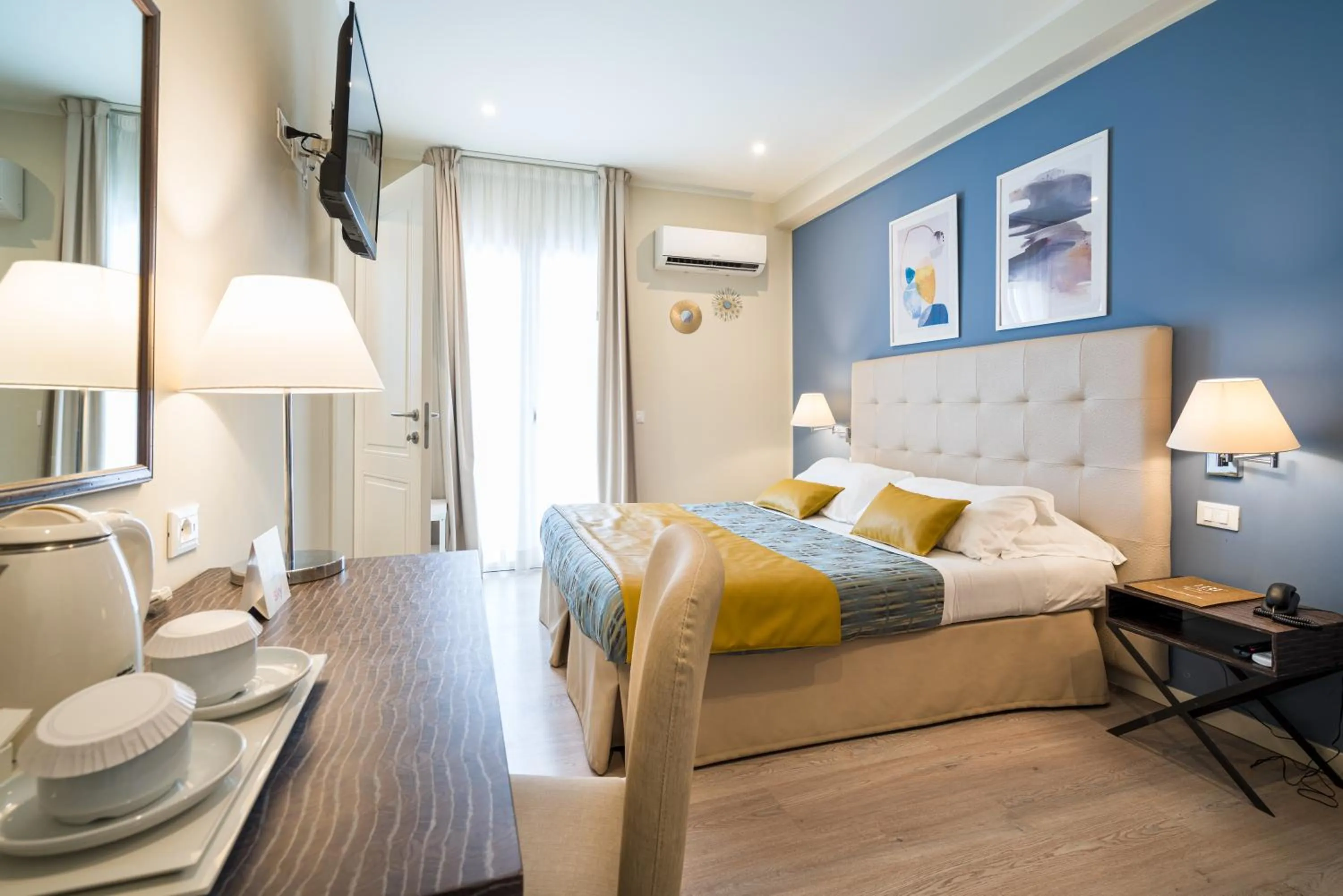 Bedroom in Hotel Rivage Taormina