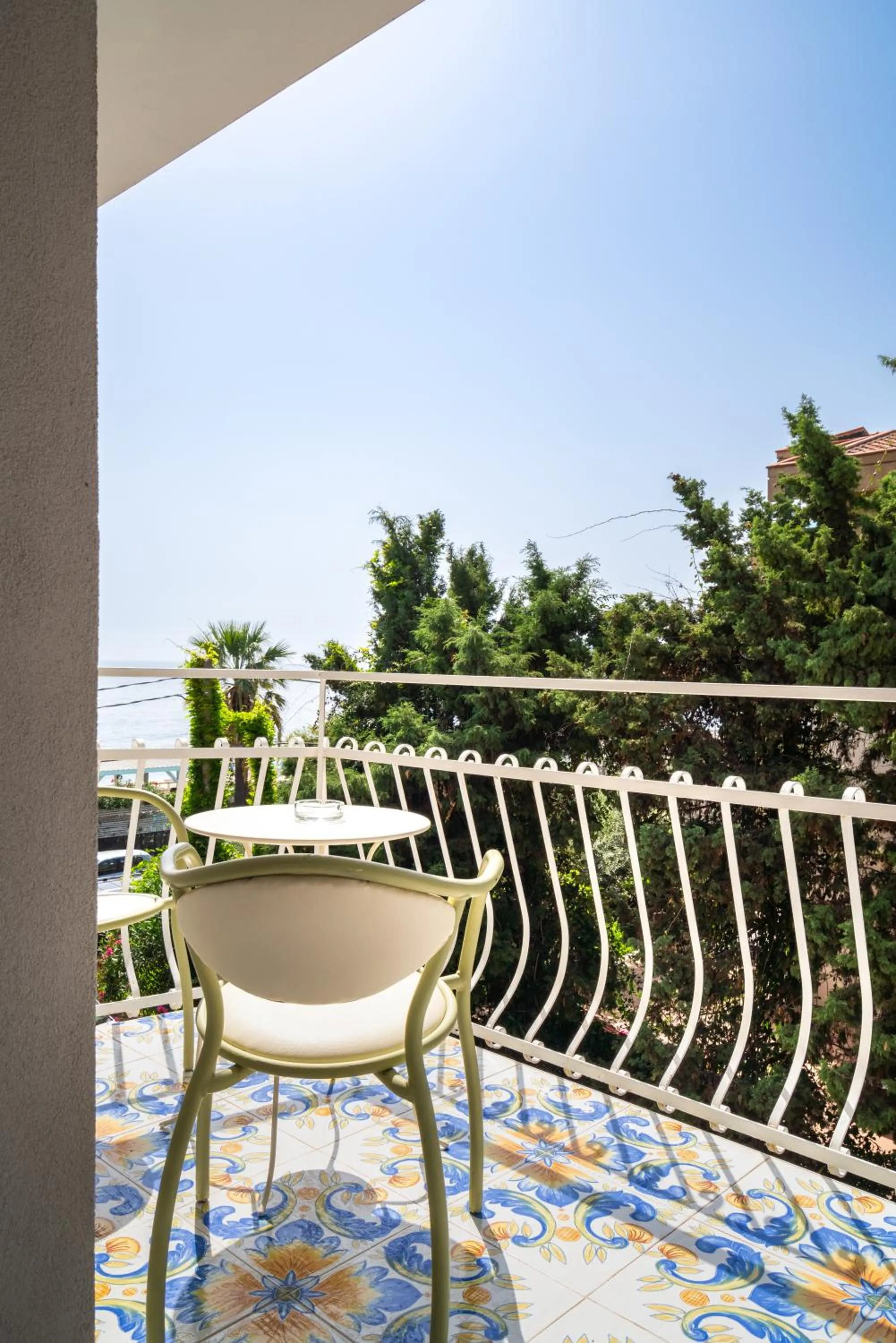 Balcony/Terrace in Hotel Rivage Taormina