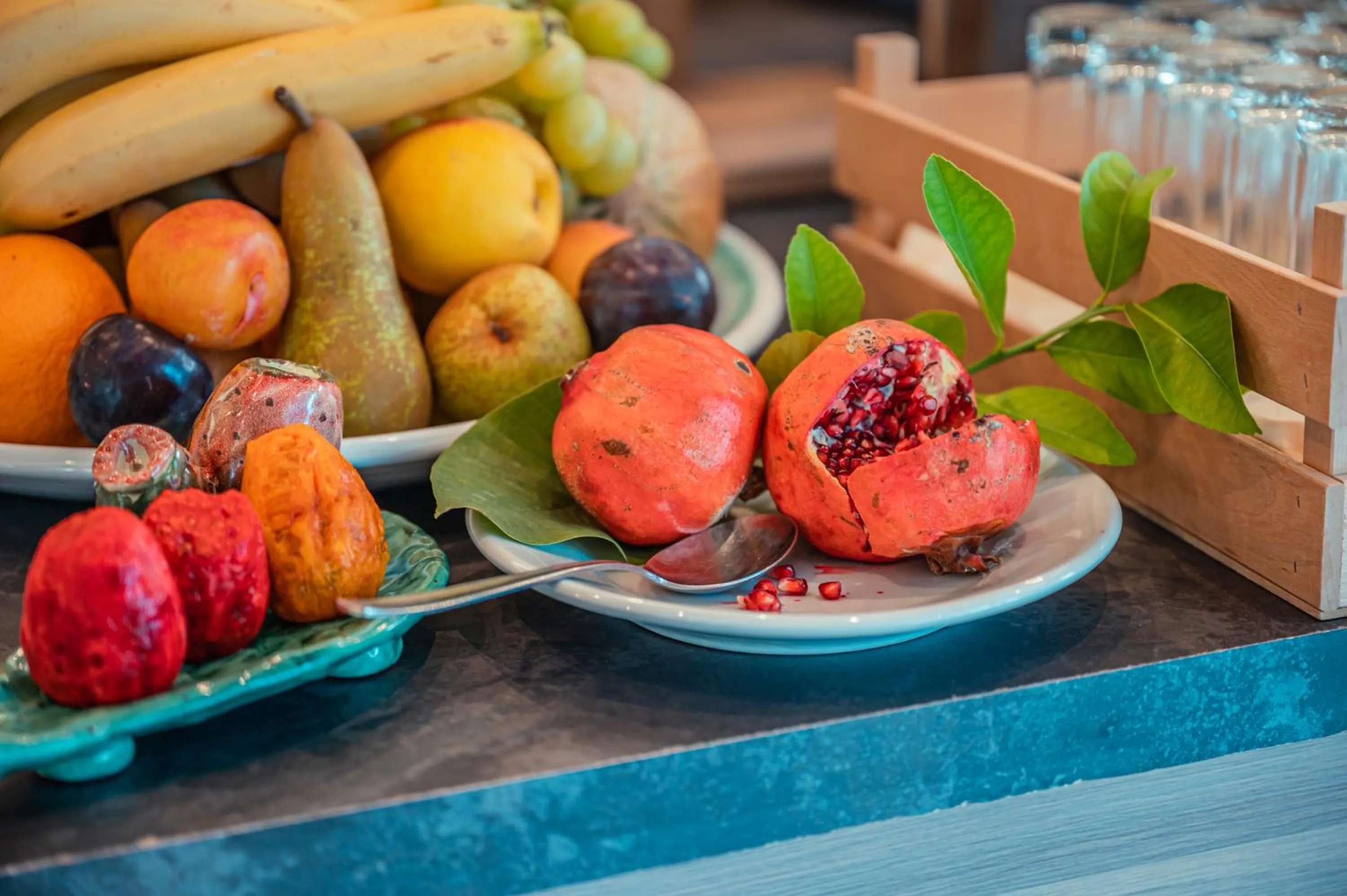 Food close-up in Hotel Rivage Taormina
