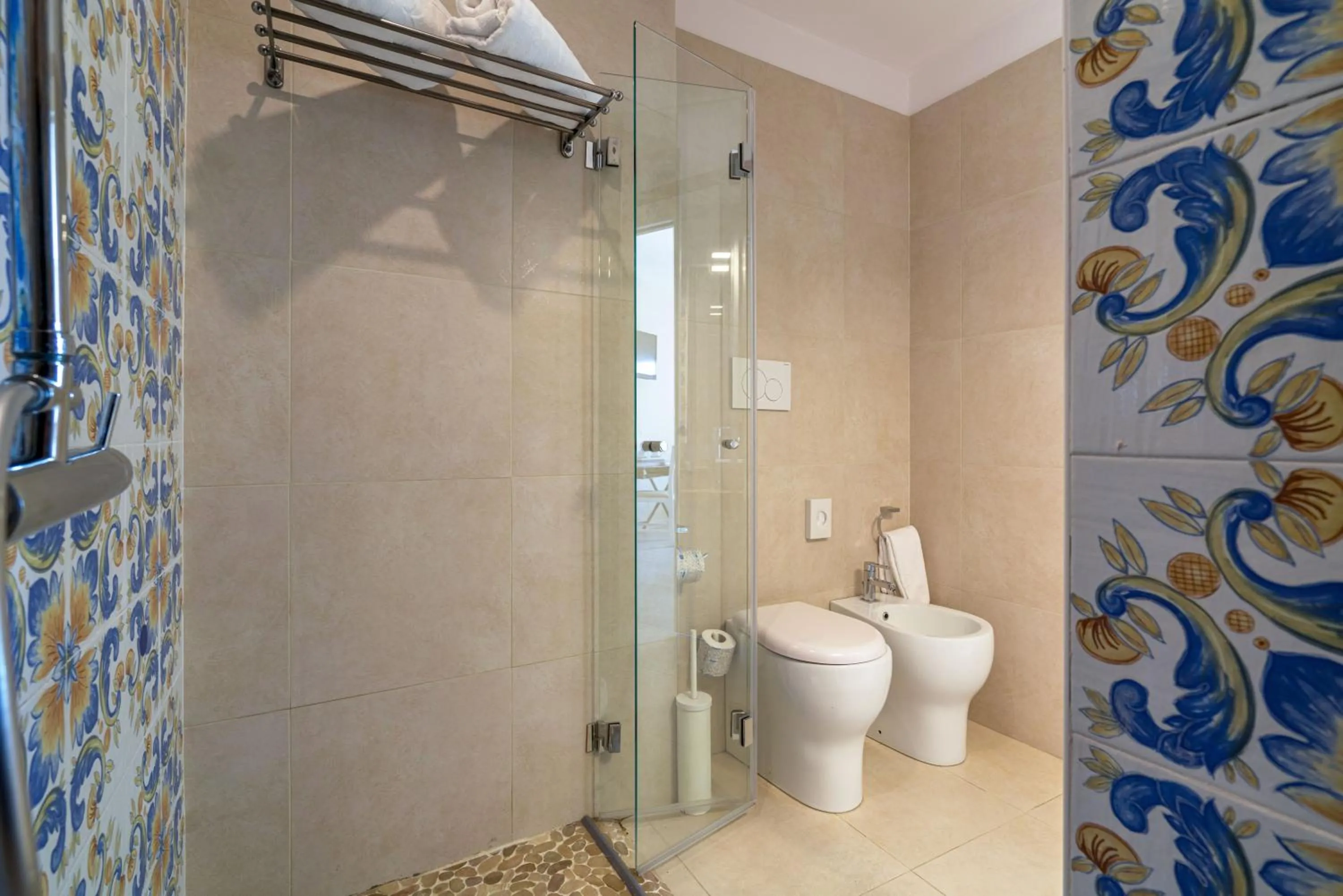 Shower in Hotel Rivage Taormina