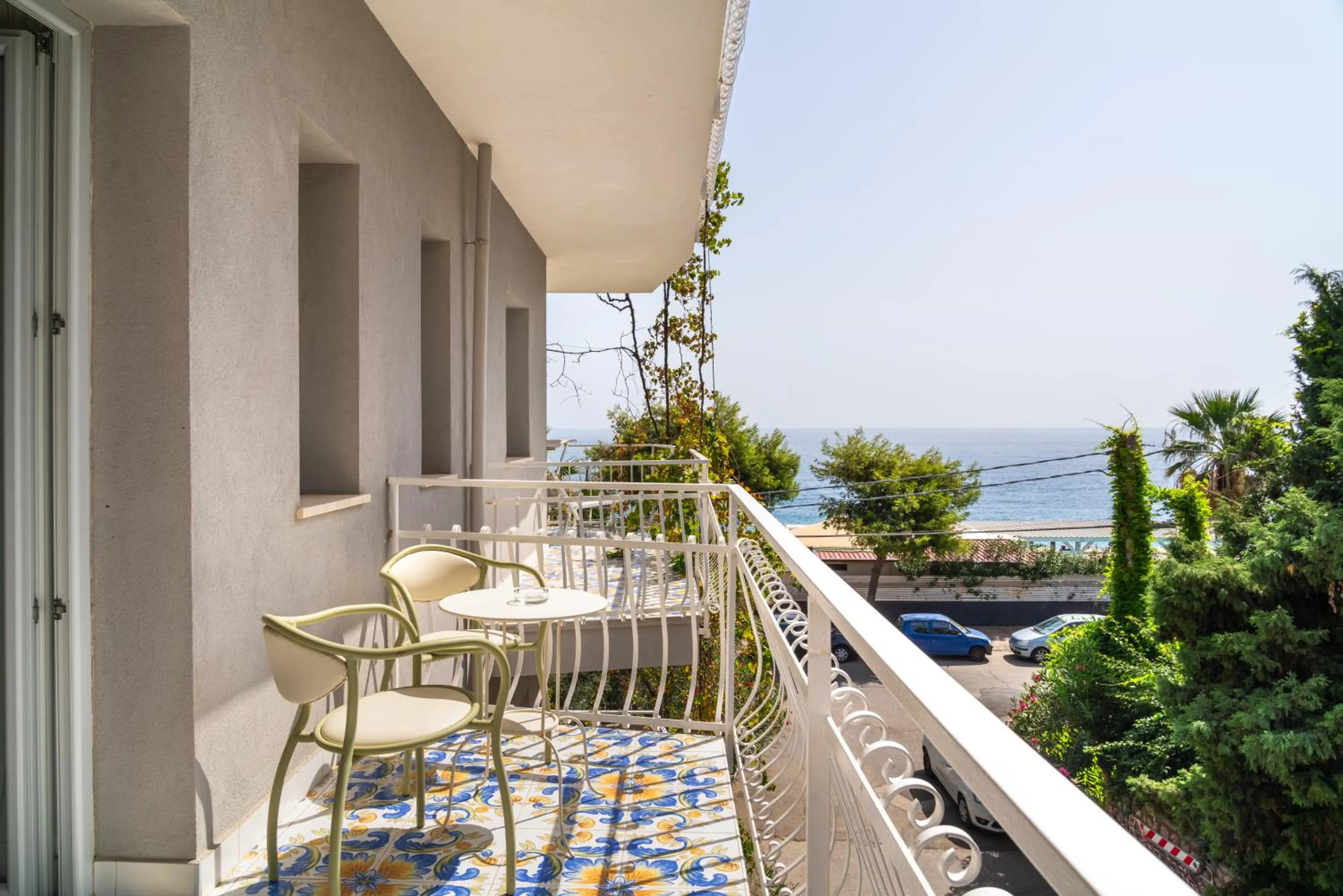 Balcony/Terrace in Hotel Rivage Taormina