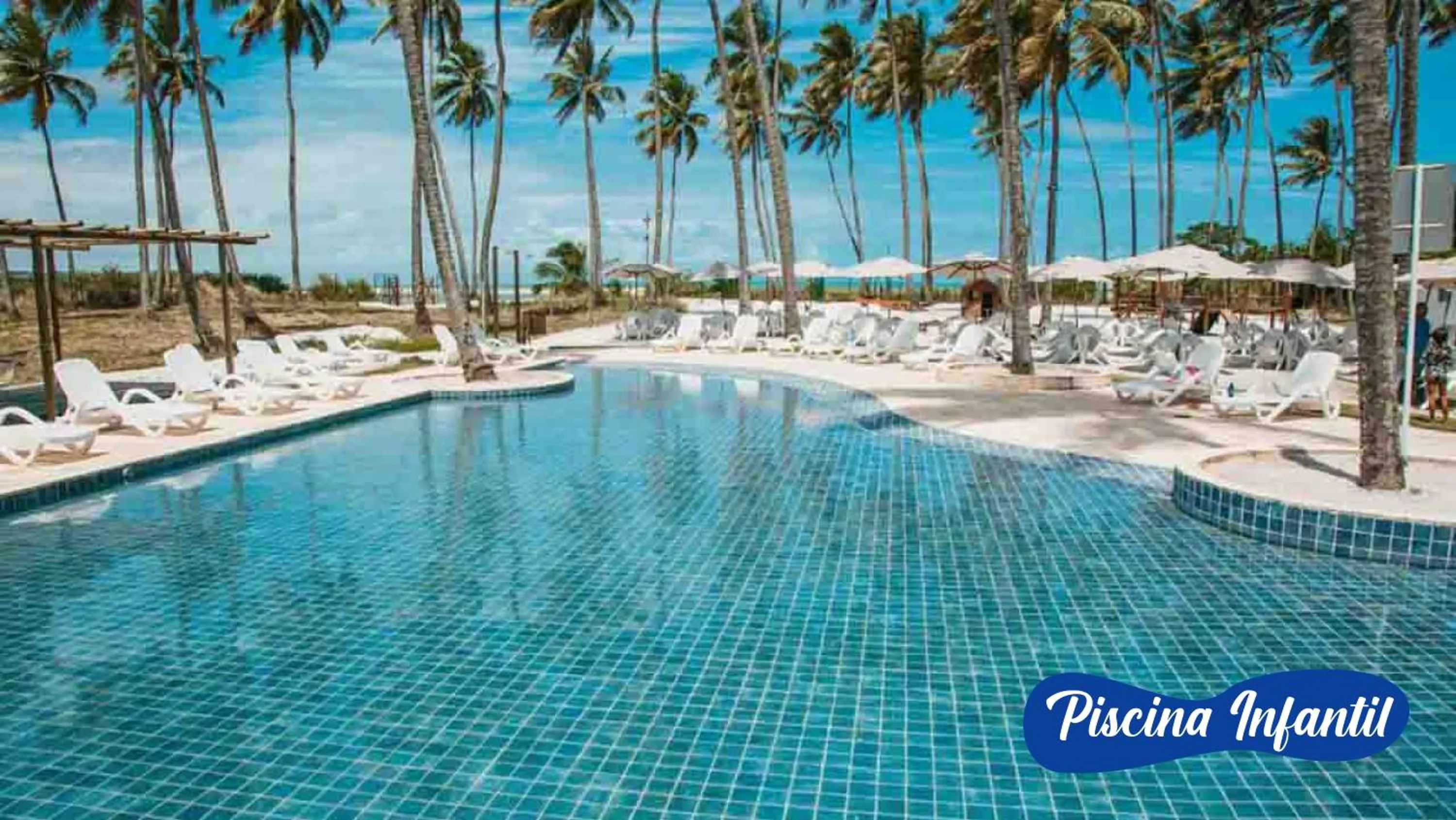 Pool view in Asenza Beach Resort All Inclusive