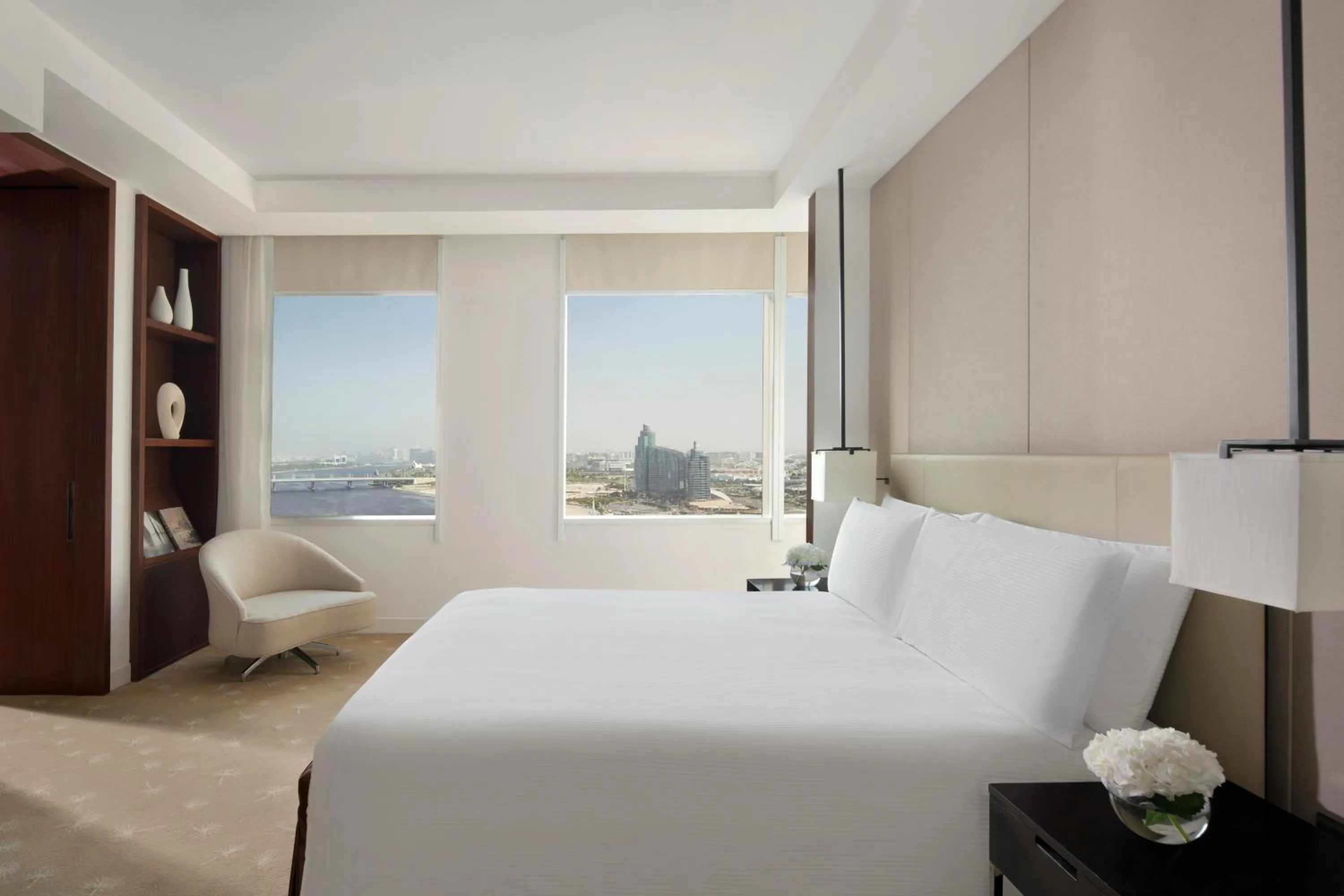 Bedroom, Bed in InterContinental Dubai Festival City by IHG