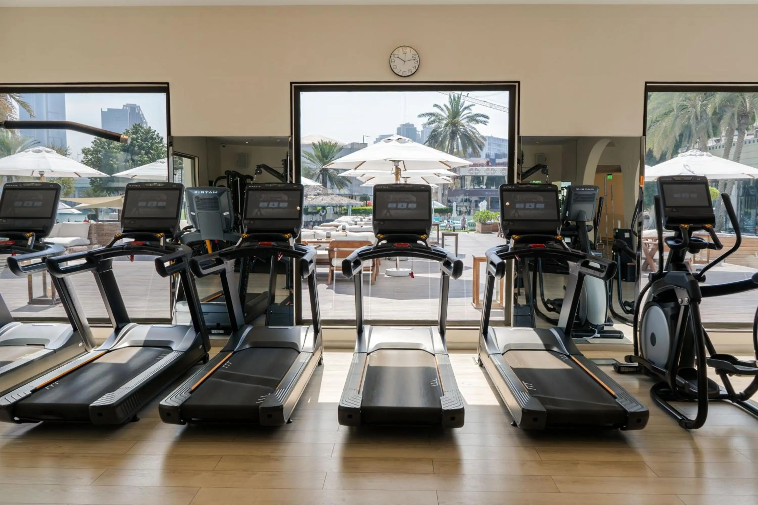 Fitness centre/facilities in Le Meridien Abu Dhabi Resort