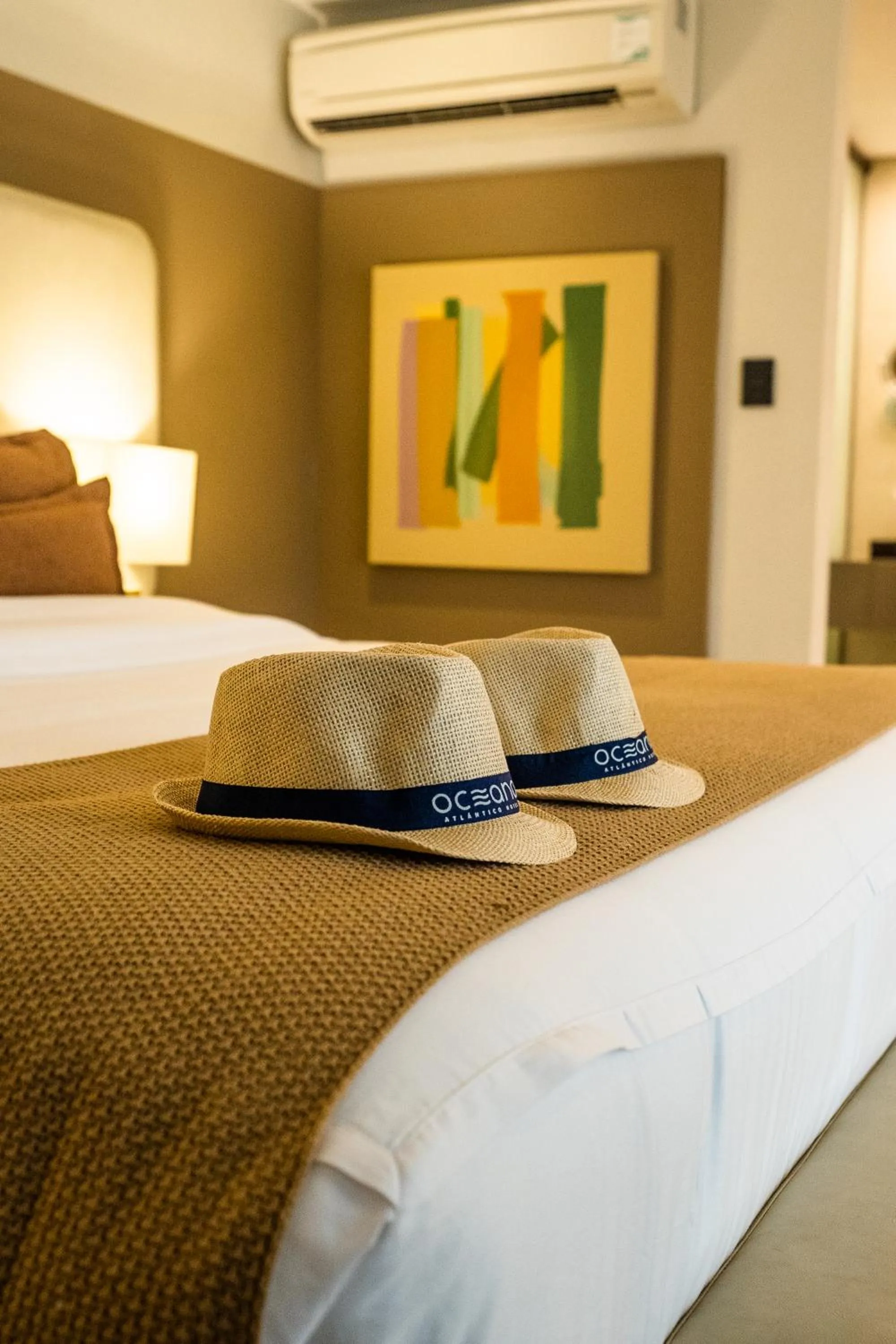 Bed in Oceana Atlântico Hotel & SPA
