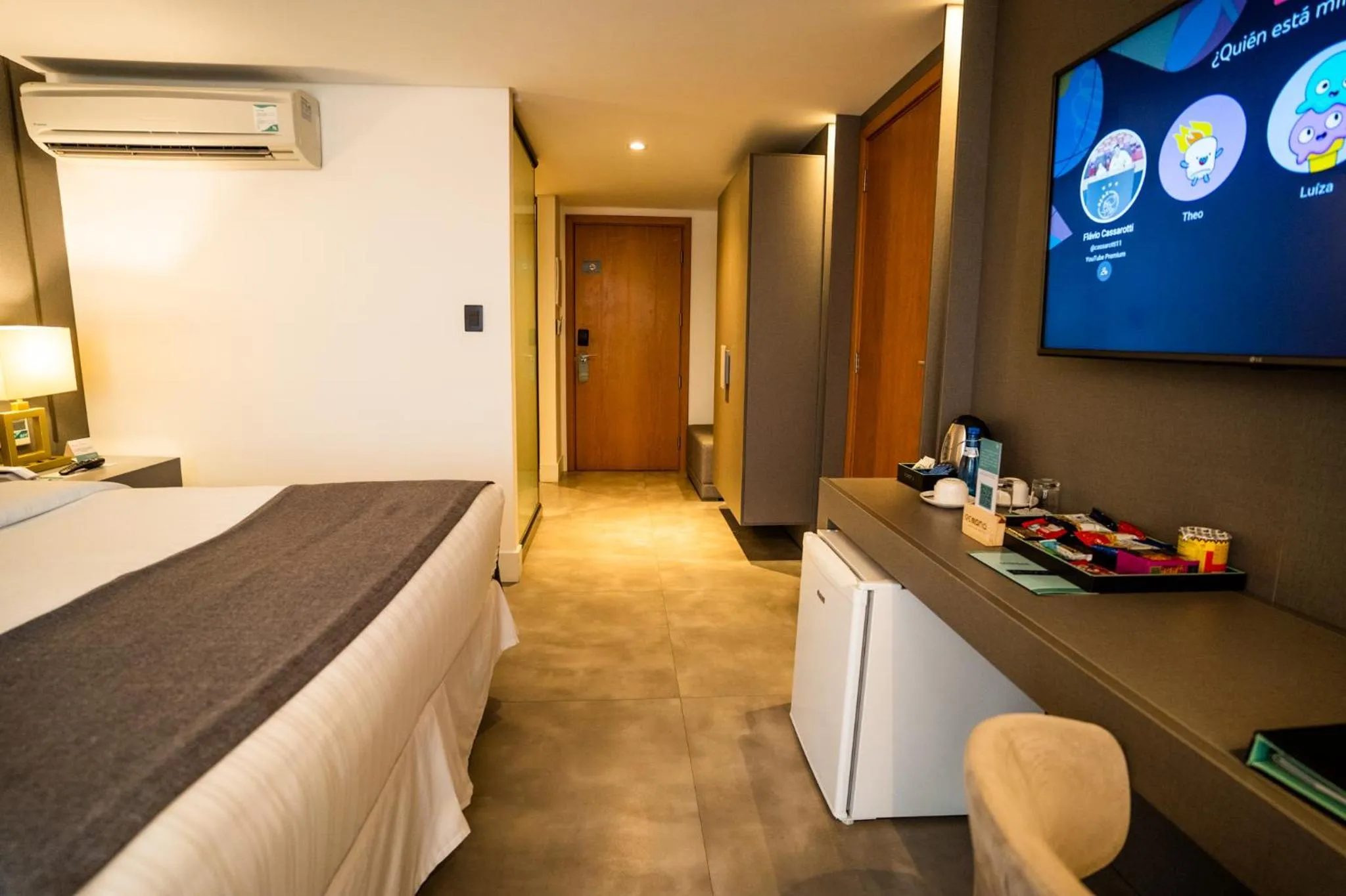 Bedroom, Bed in Oceana Atlântico Hotel & SPA