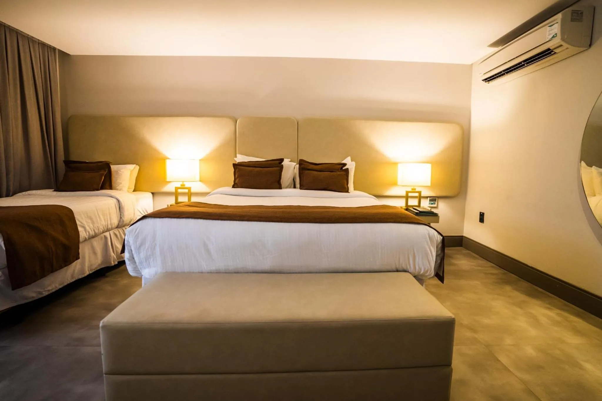 Bed in Oceana Atlântico Hotel & SPA