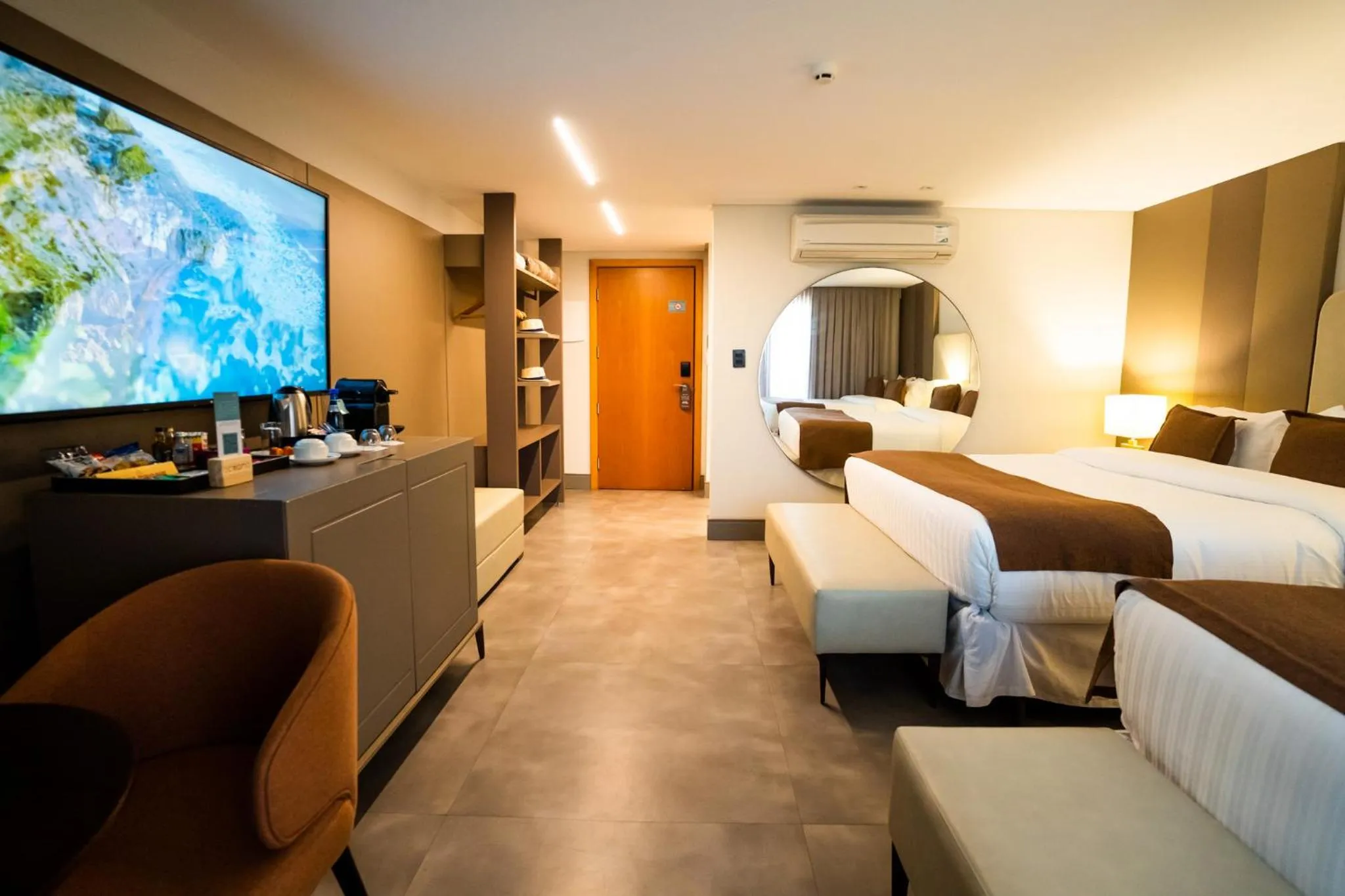 Bedroom, Bed in Oceana Atlântico Hotel & SPA