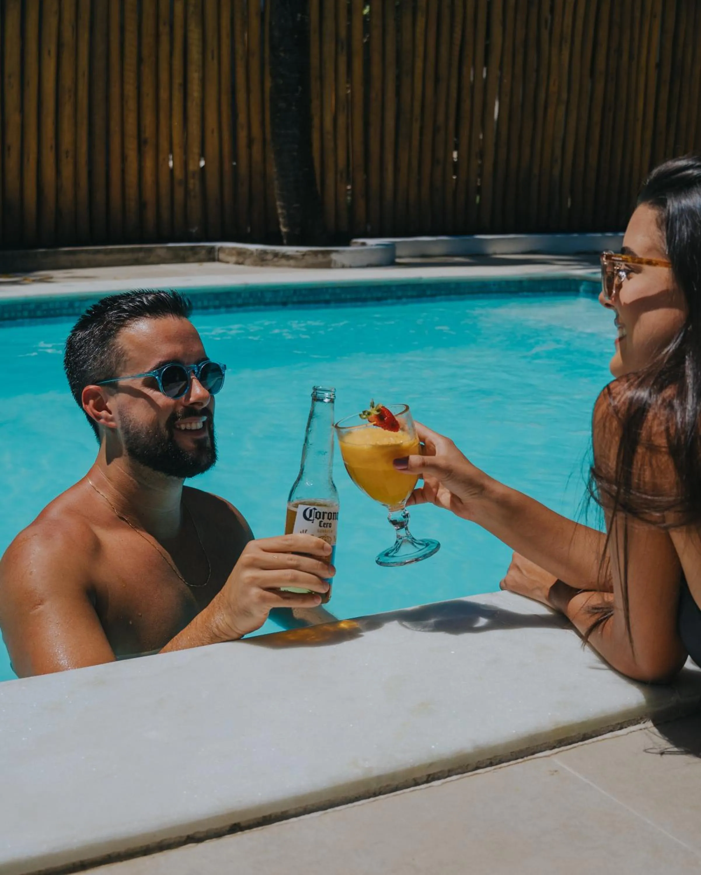 Swimming pool in Pousada Porto Verano