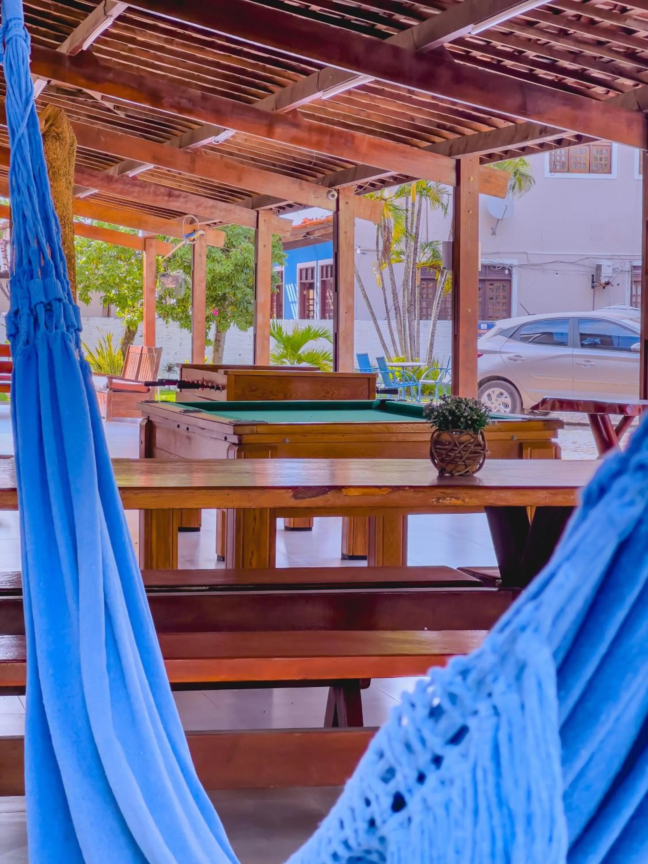 Seating area in Pousada Porto Verano