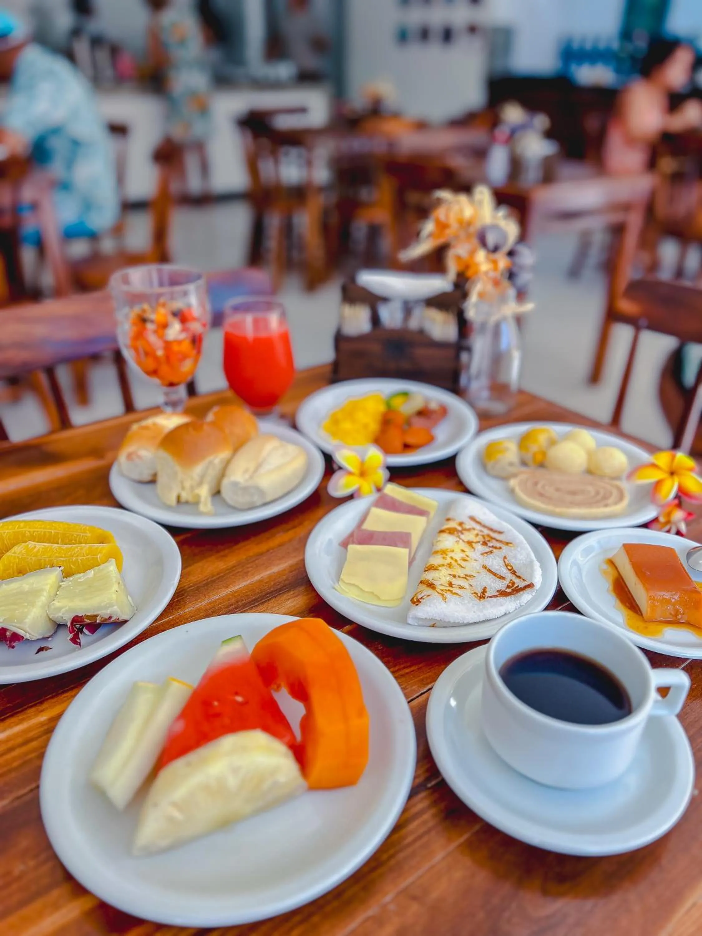 Breakfast in Pousada Porto Verano