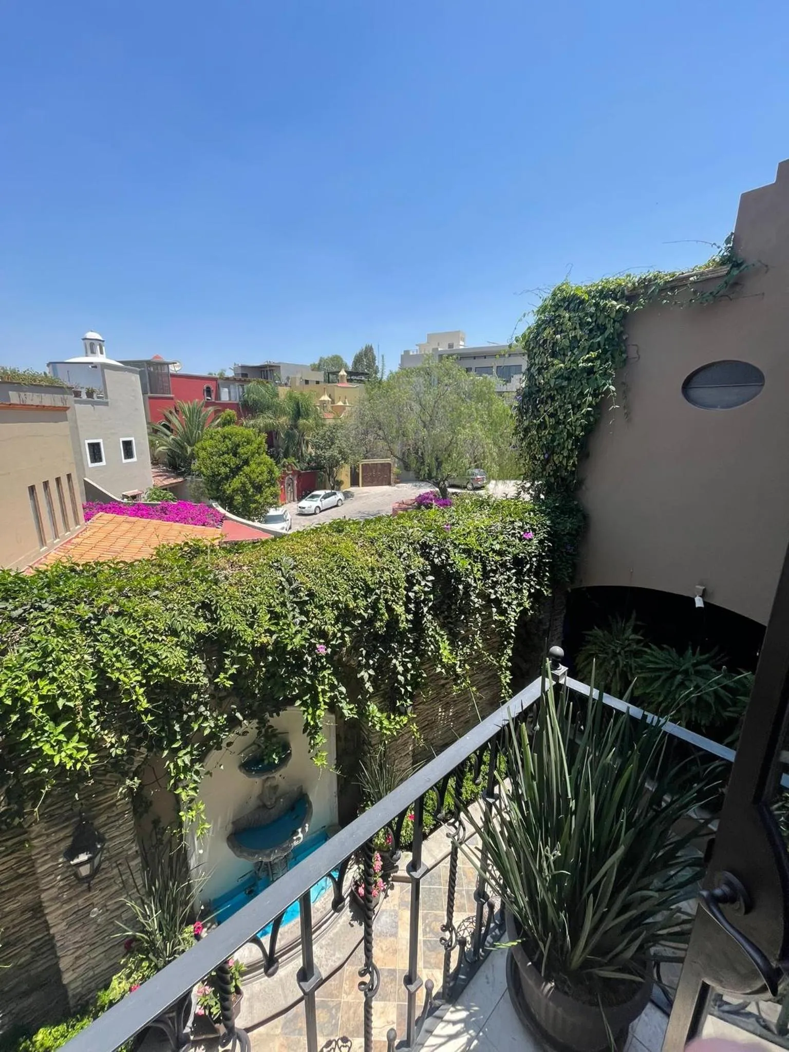 Garden view in Casa Grande Luxury Boutique Hotel
