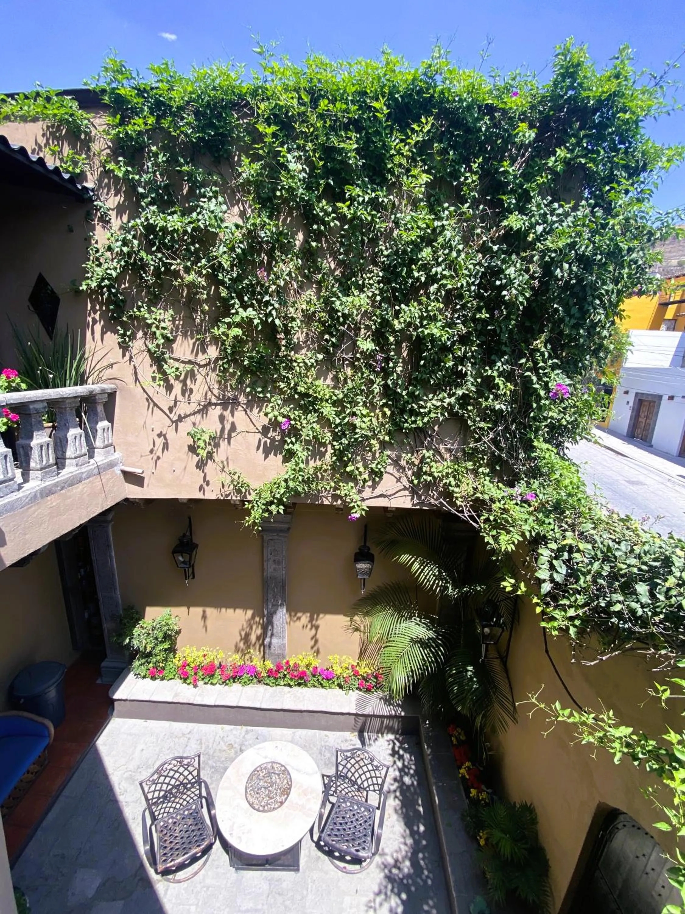 Patio in Casa Grande Luxury Boutique Hotel