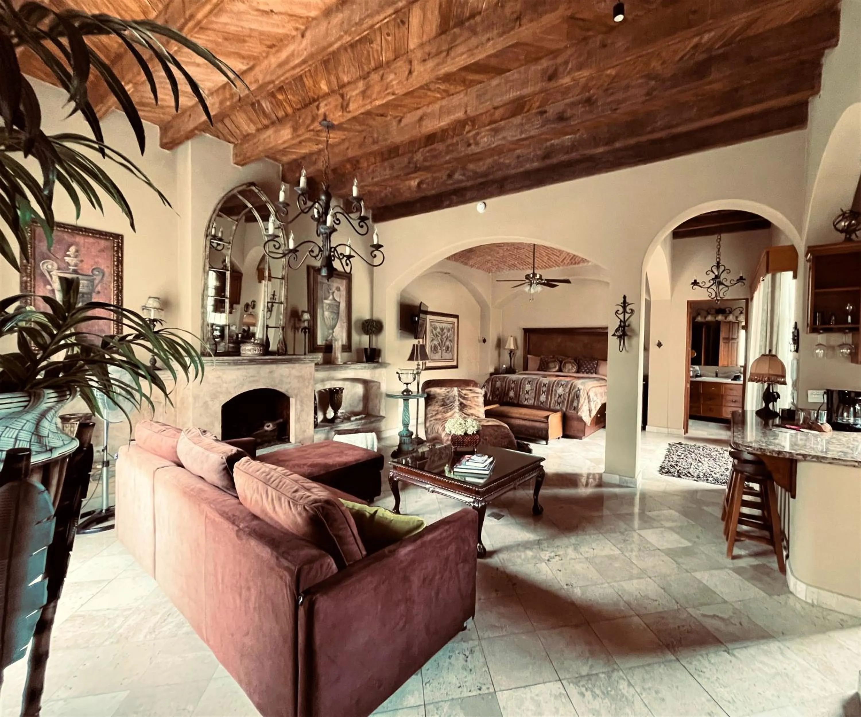 Bed in Casa Grande Luxury Boutique Hotel