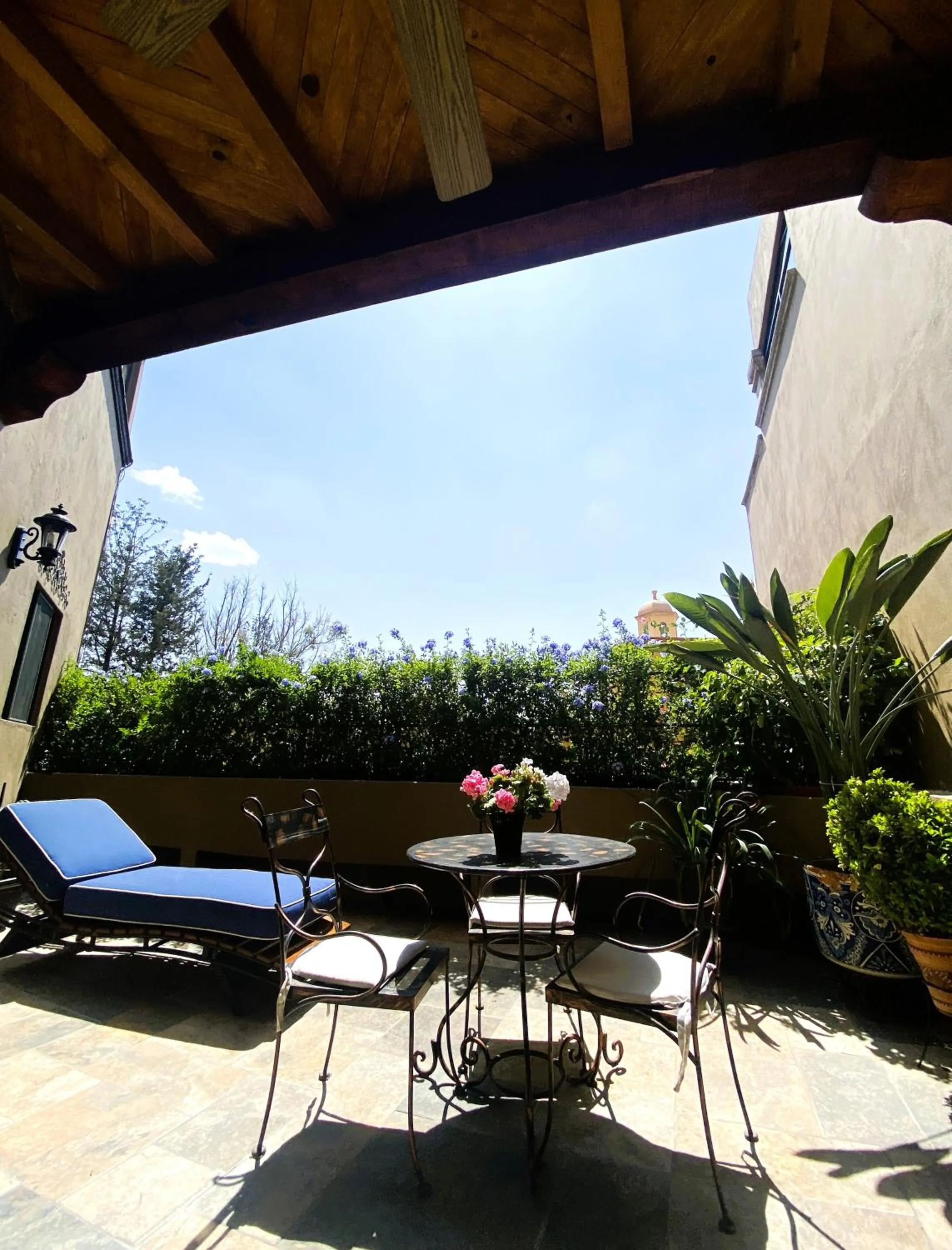 Patio in Casa Grande Luxury Boutique Hotel