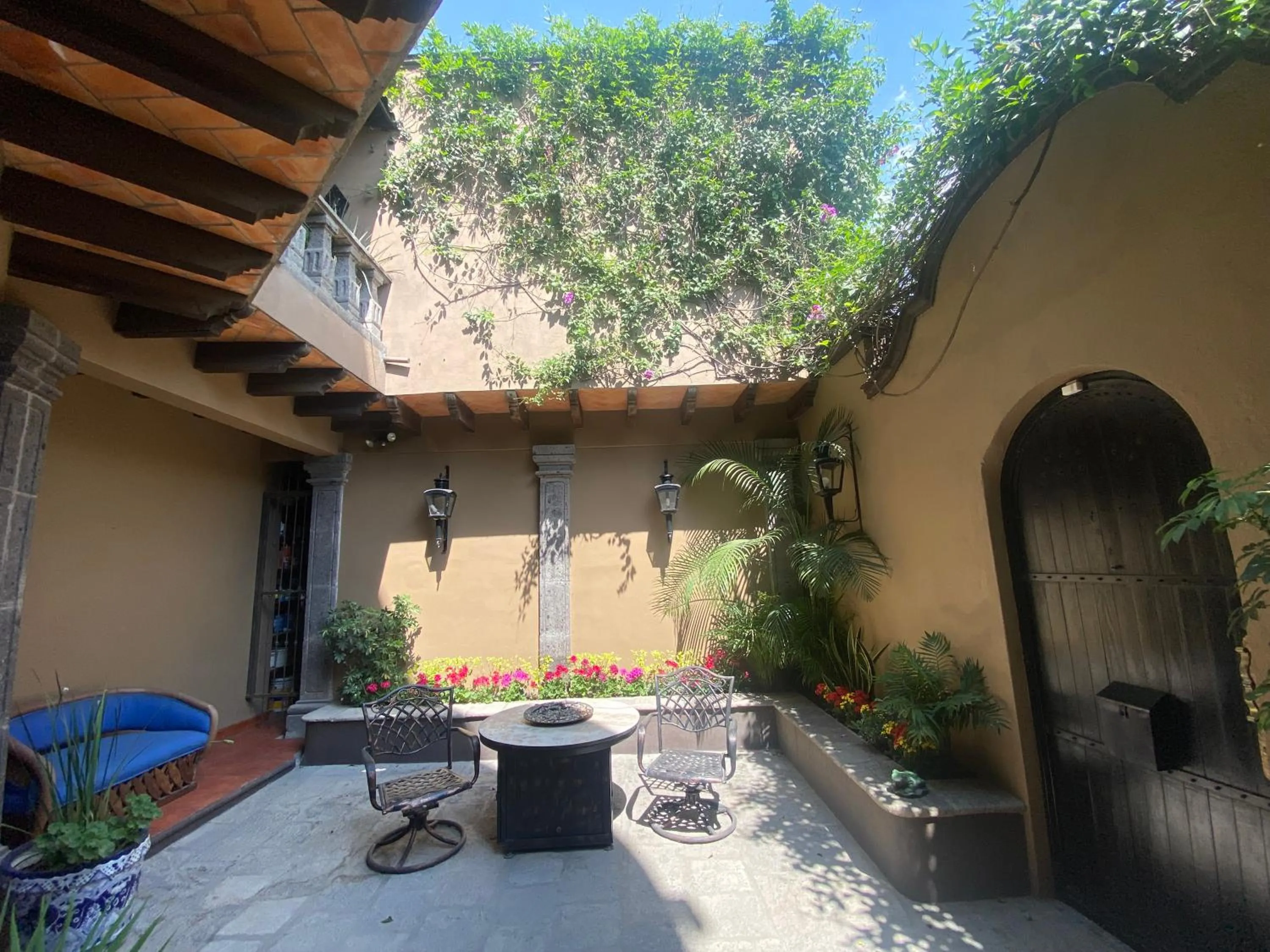 Patio in Casa Grande Luxury Boutique Hotel