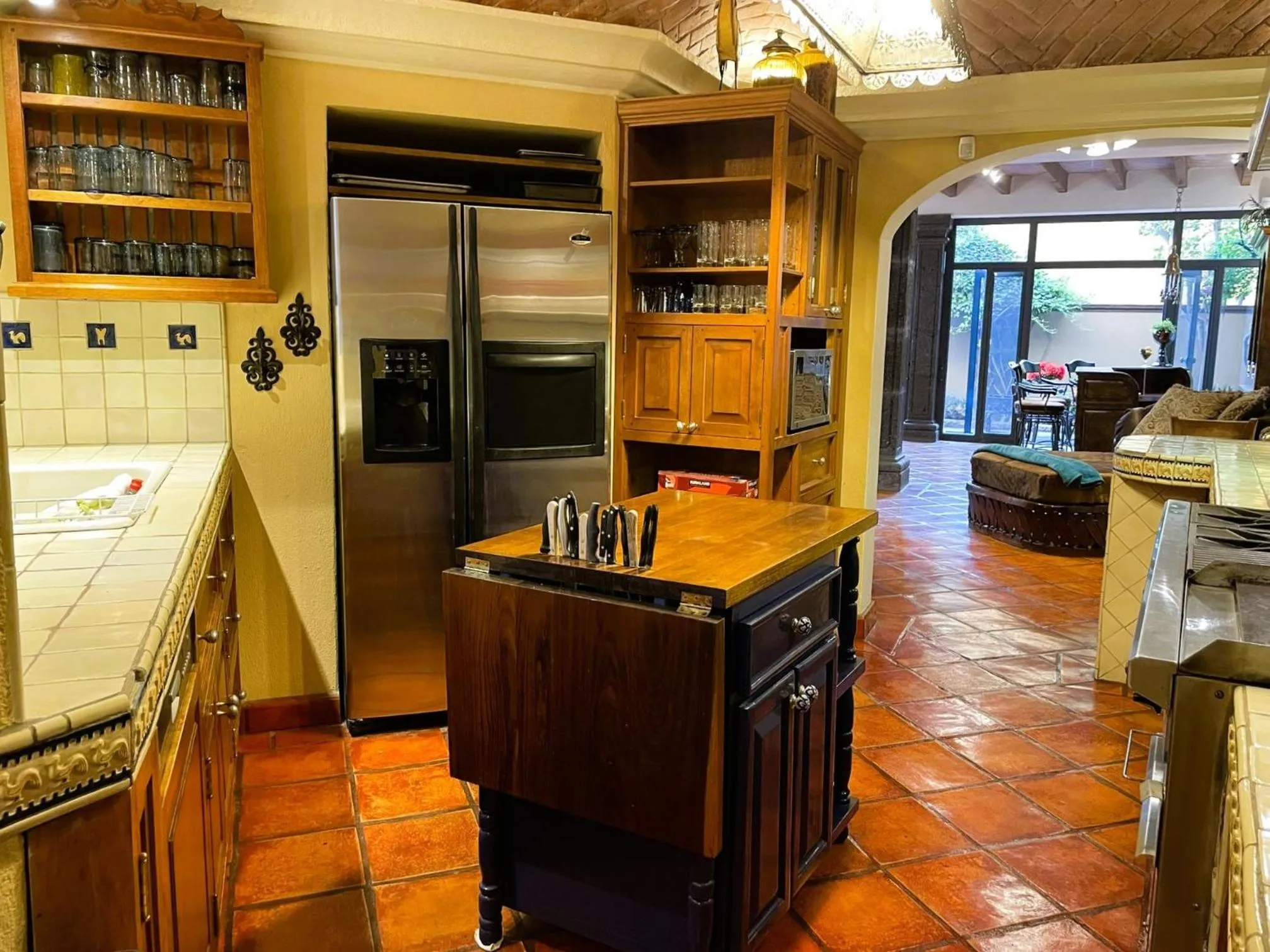 Kitchen or kitchenette in Casa Grande Luxury Boutique Hotel