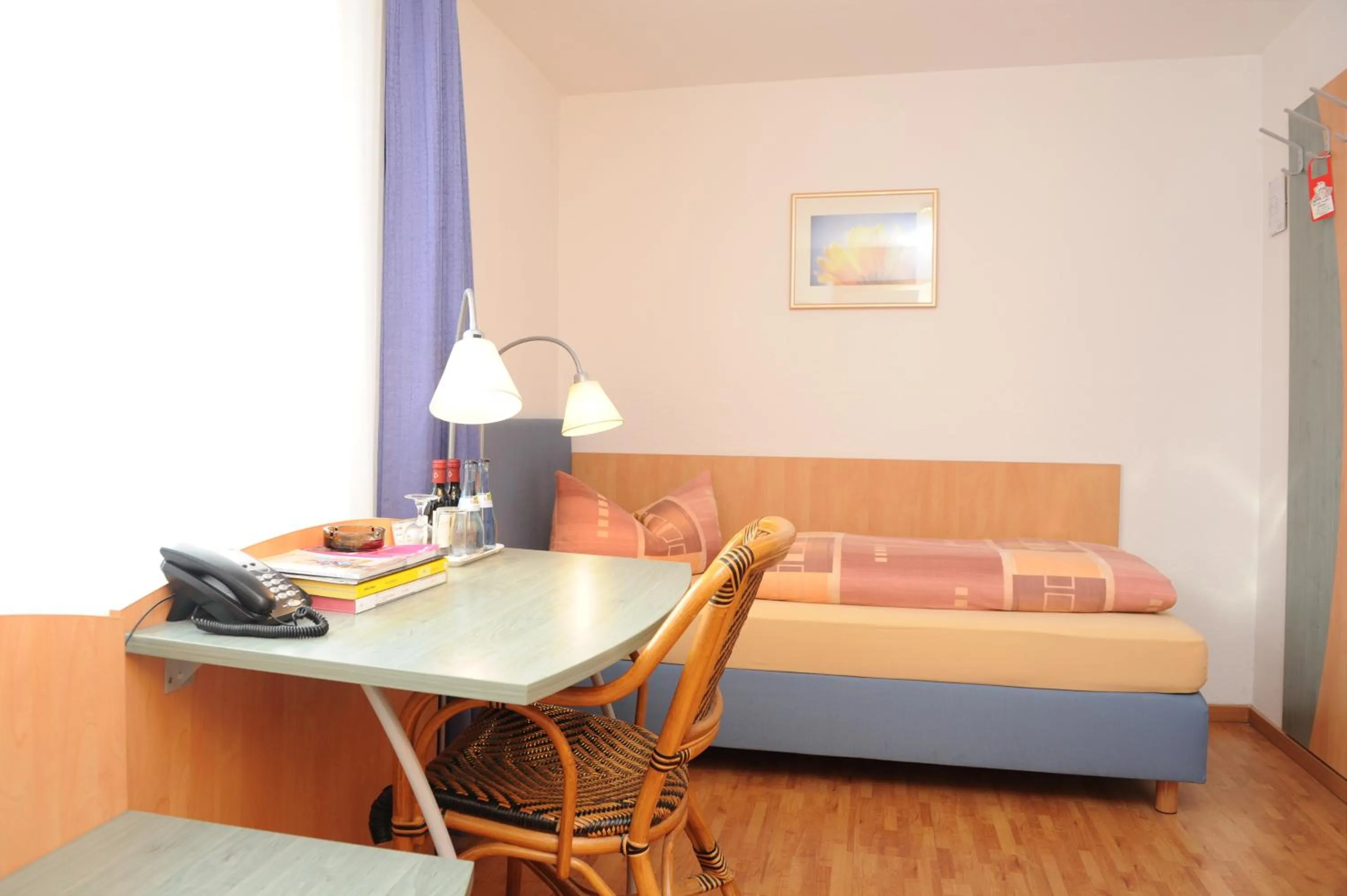 Bed in Pension am Heusteig