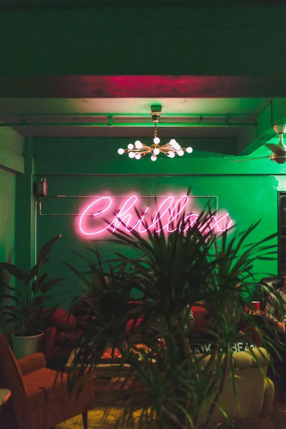 Night in HOSTEL CHILLAX