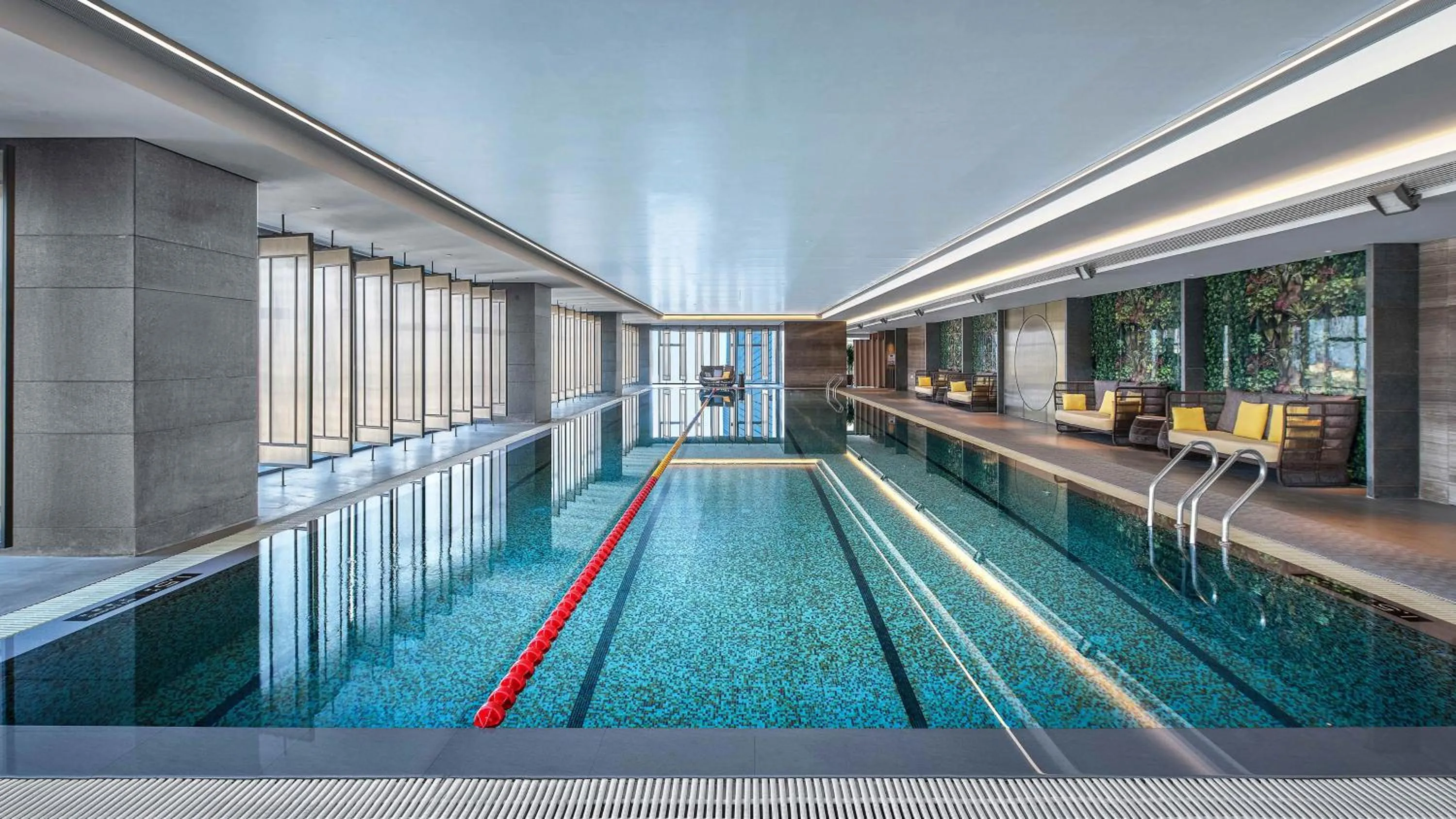 Swimming pool in Vignette Collection Hangzhou Huaxia Center Hotel by IHG