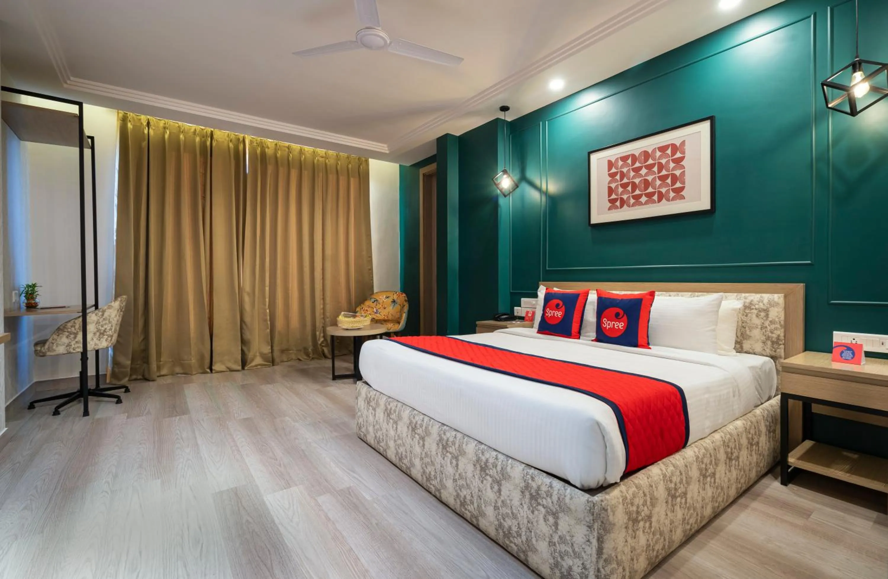 Bed in Spree Hotel Kriday at Rajpur Road, Dehradun
