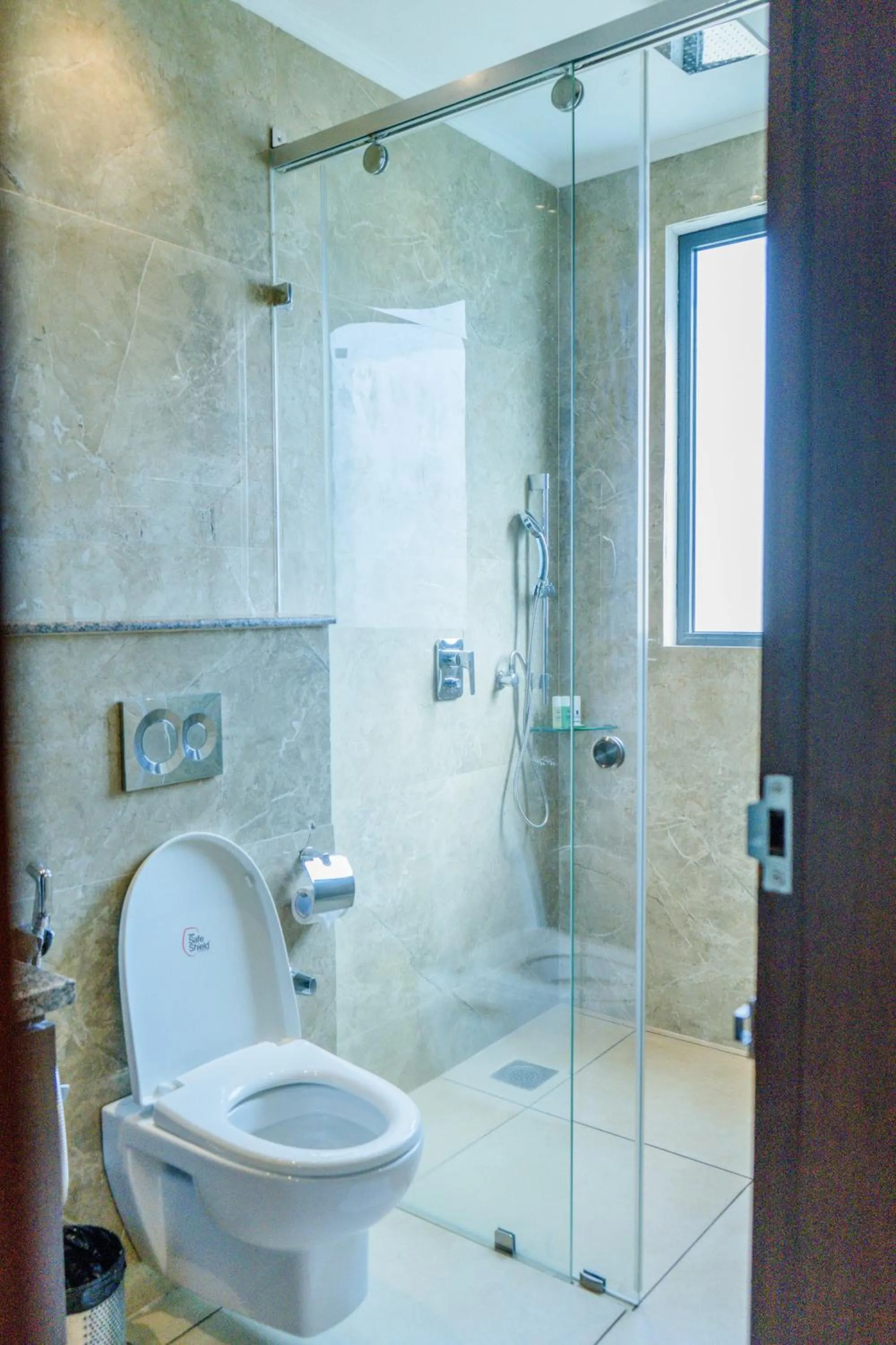 Bathroom in juSTa Palampur Resort & Convention Centre