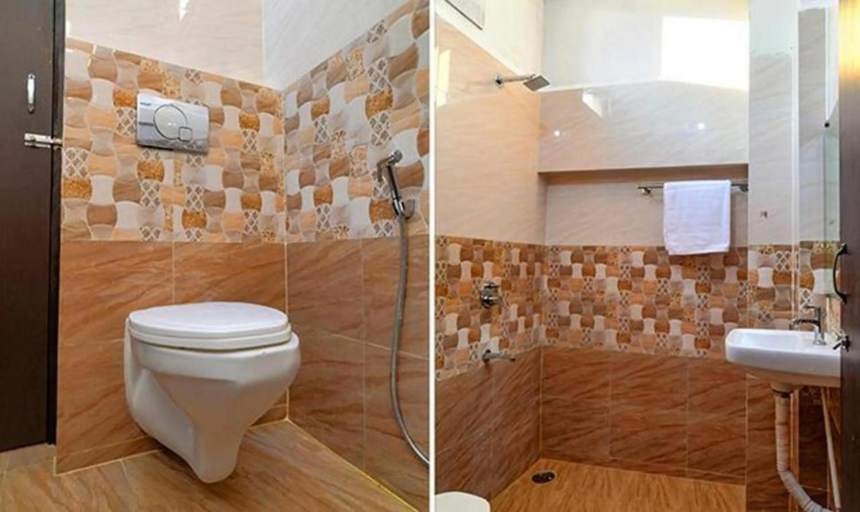 Shower in Hotel Shubhshree