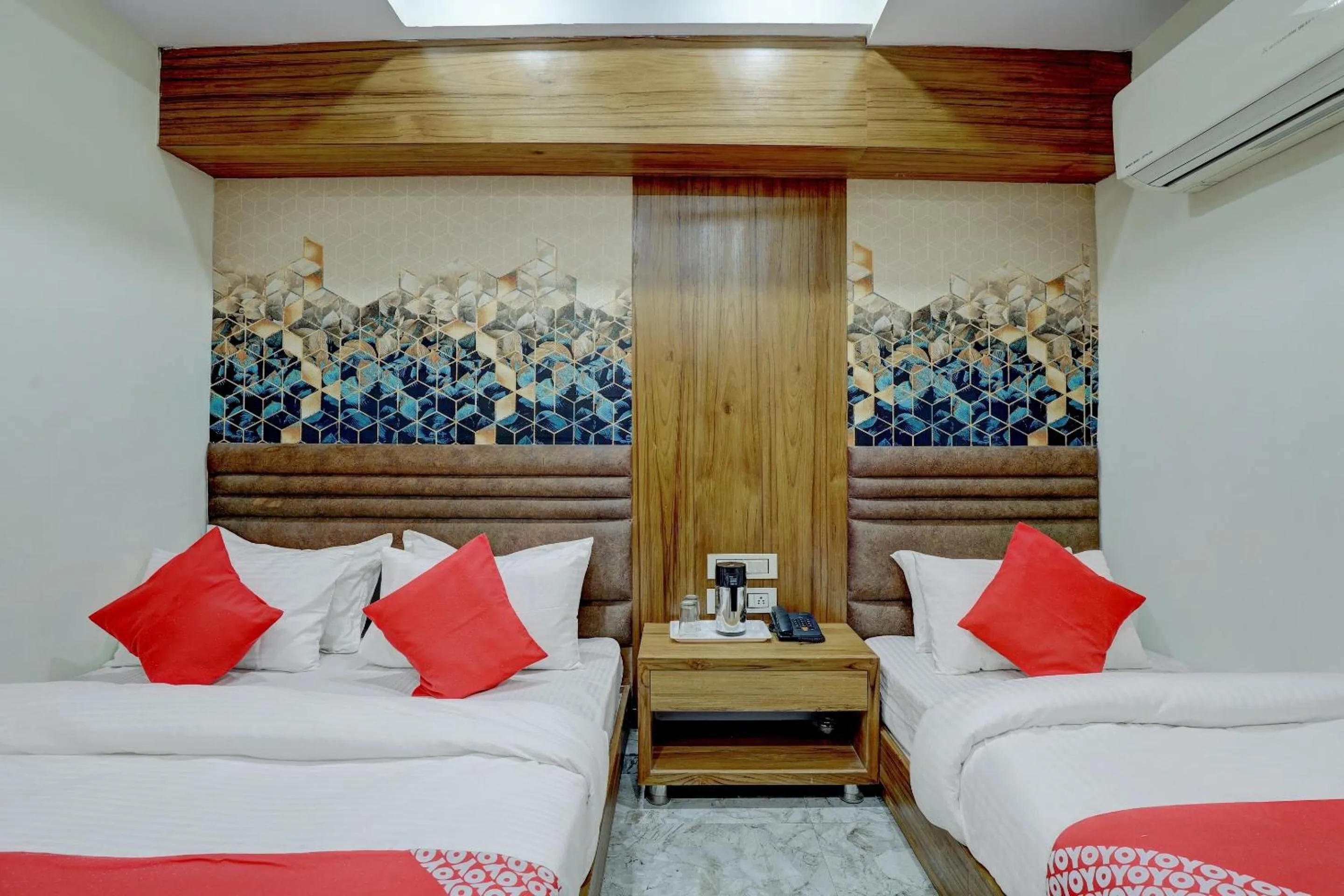 Bedroom in Hotel O Sai Villa