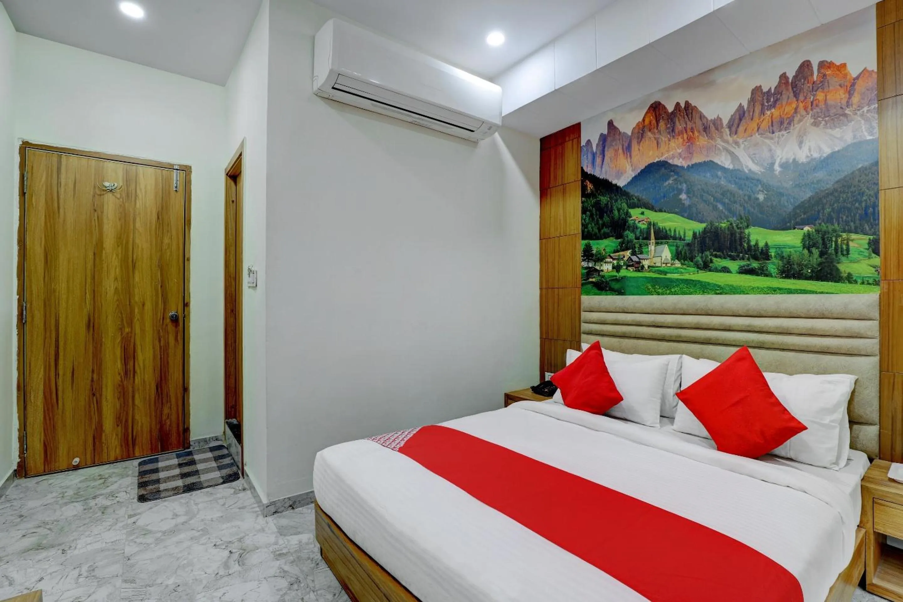 Bedroom in Hotel O Sai Villa