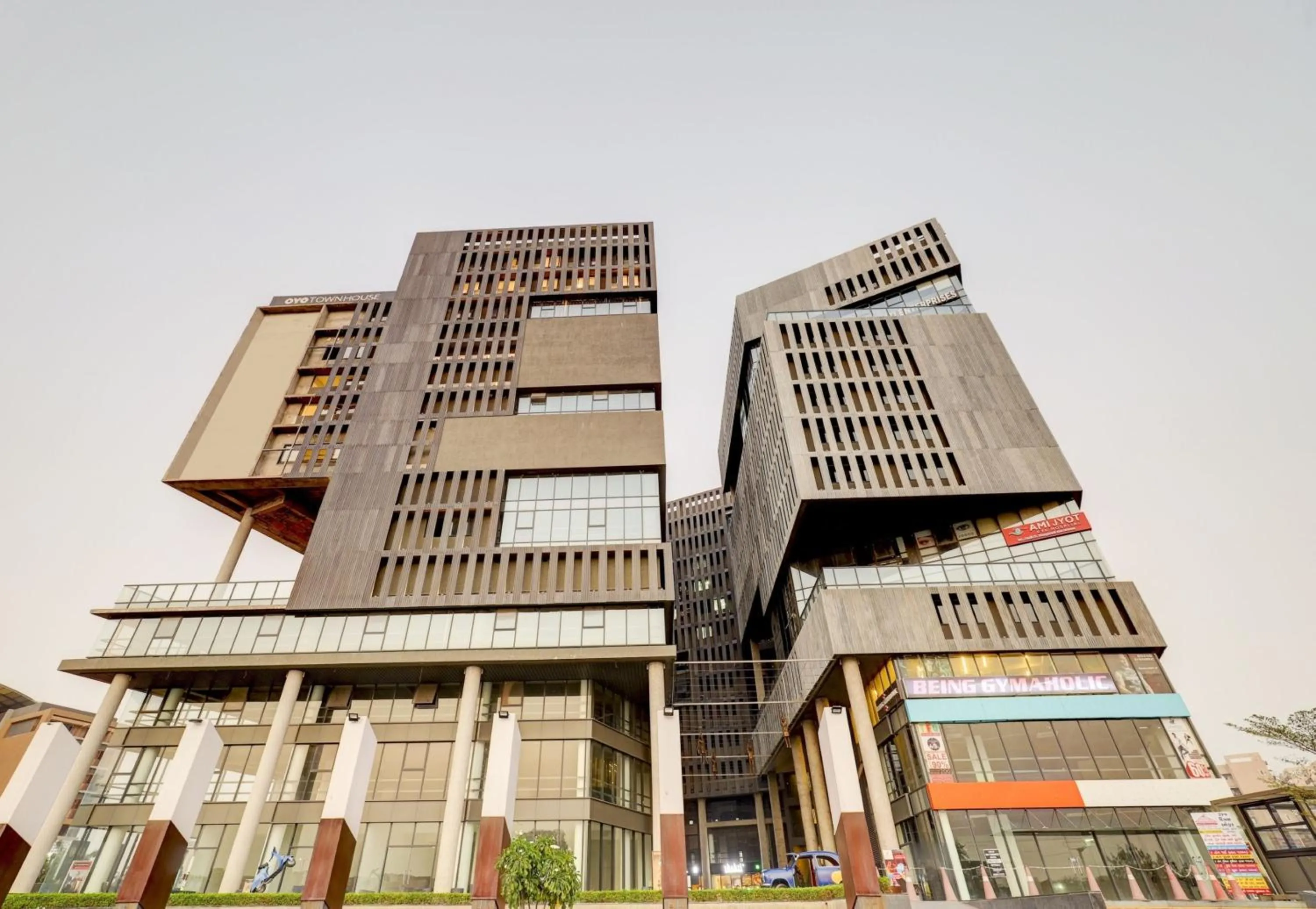 Facade/entrance in Super Townhouse Rajyash Rise